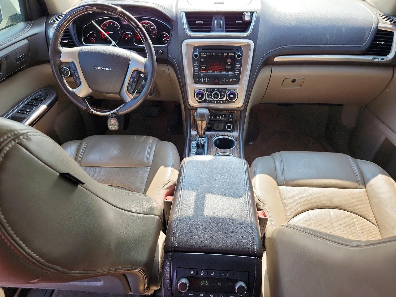 2015 Gmc Acadia Denali White vin: 1GKKVTKD0FJ260577