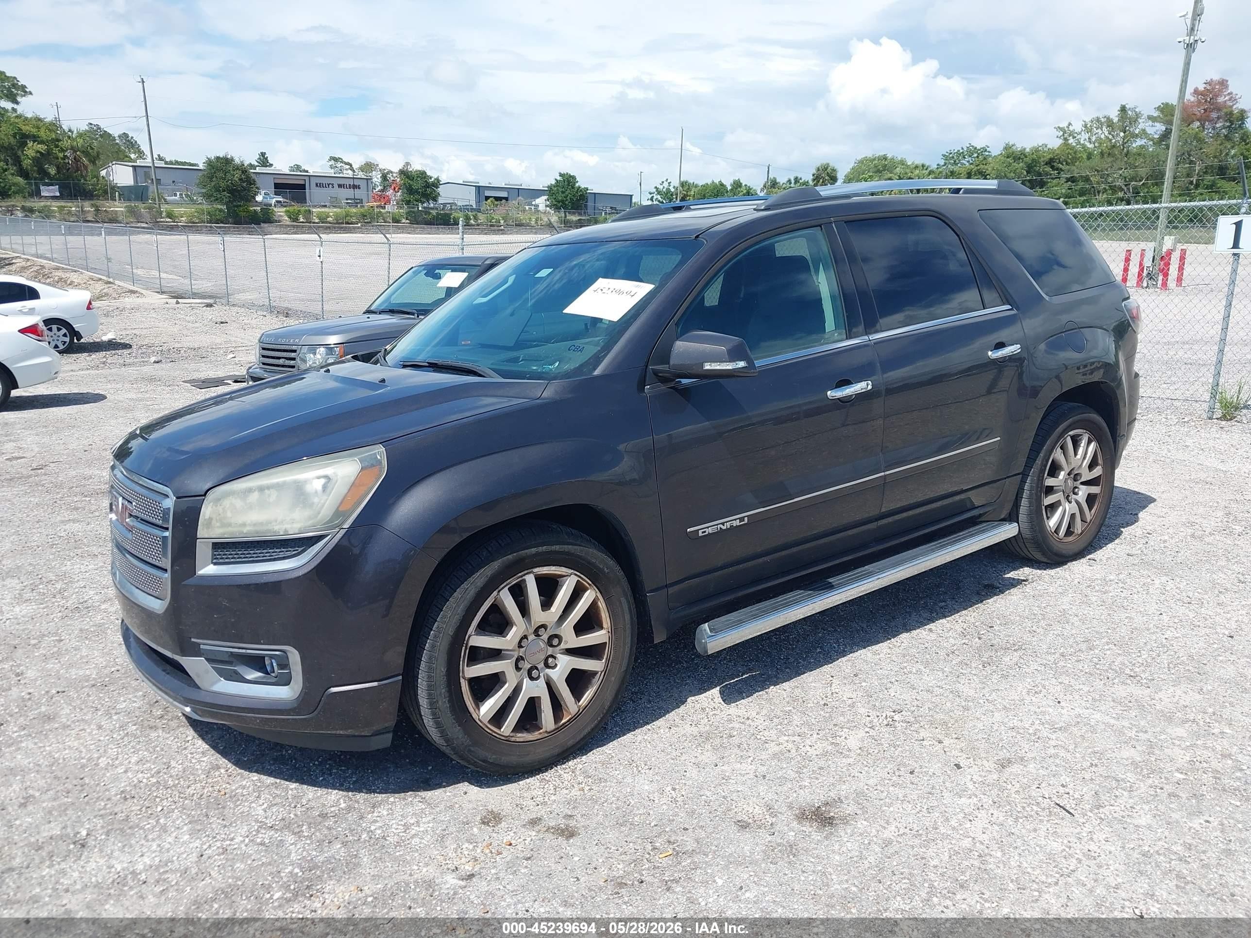 2015 Gmc Acadia Denali Gray vin: 1GKKVTKD0FJ362347