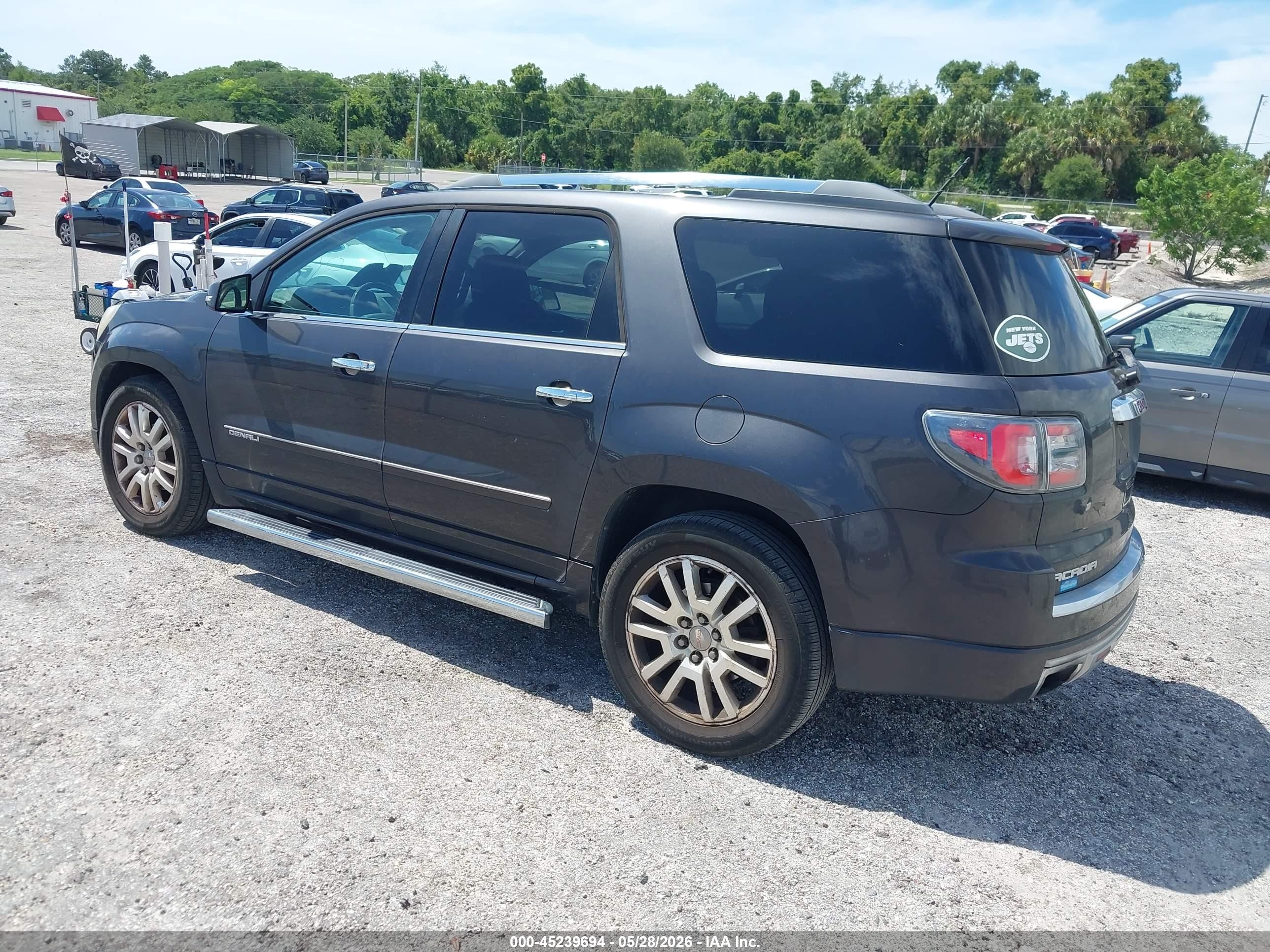 2015 Gmc Acadia Denali Gray vin: 1GKKVTKD0FJ362347