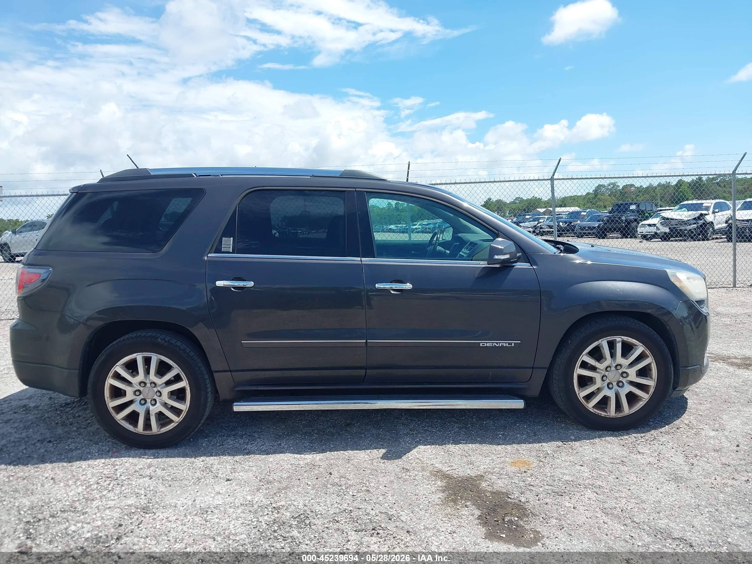 2015 Gmc Acadia Denali Gray vin: 1GKKVTKD0FJ362347