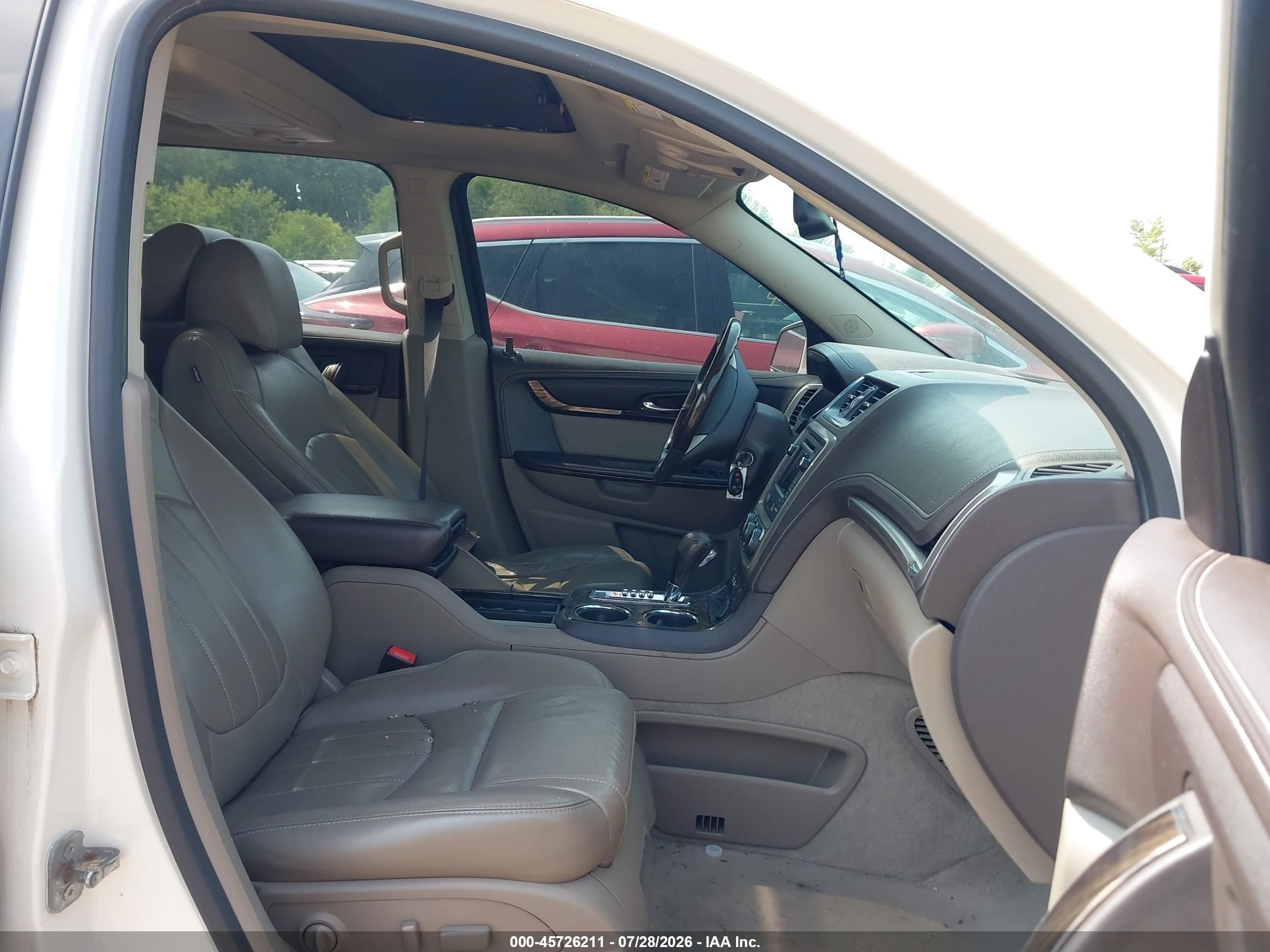 2015 Gmc Acadia Denali Белый vin: 1GKKVTKD1FJ150749