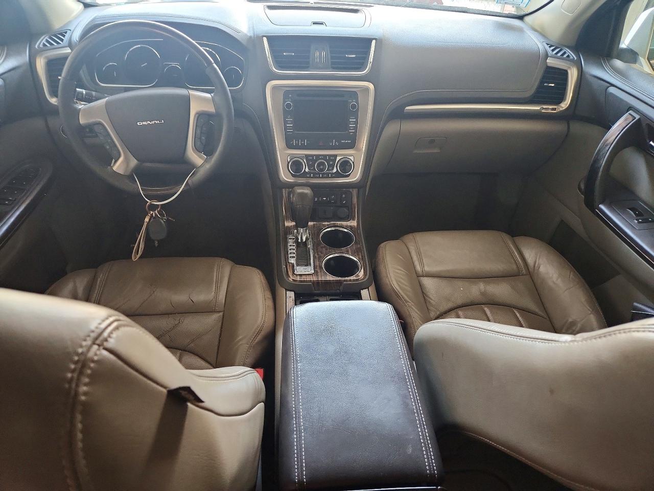 2015 Gmc Acadia Denali White vin: 1GKKVTKD1FJ221898