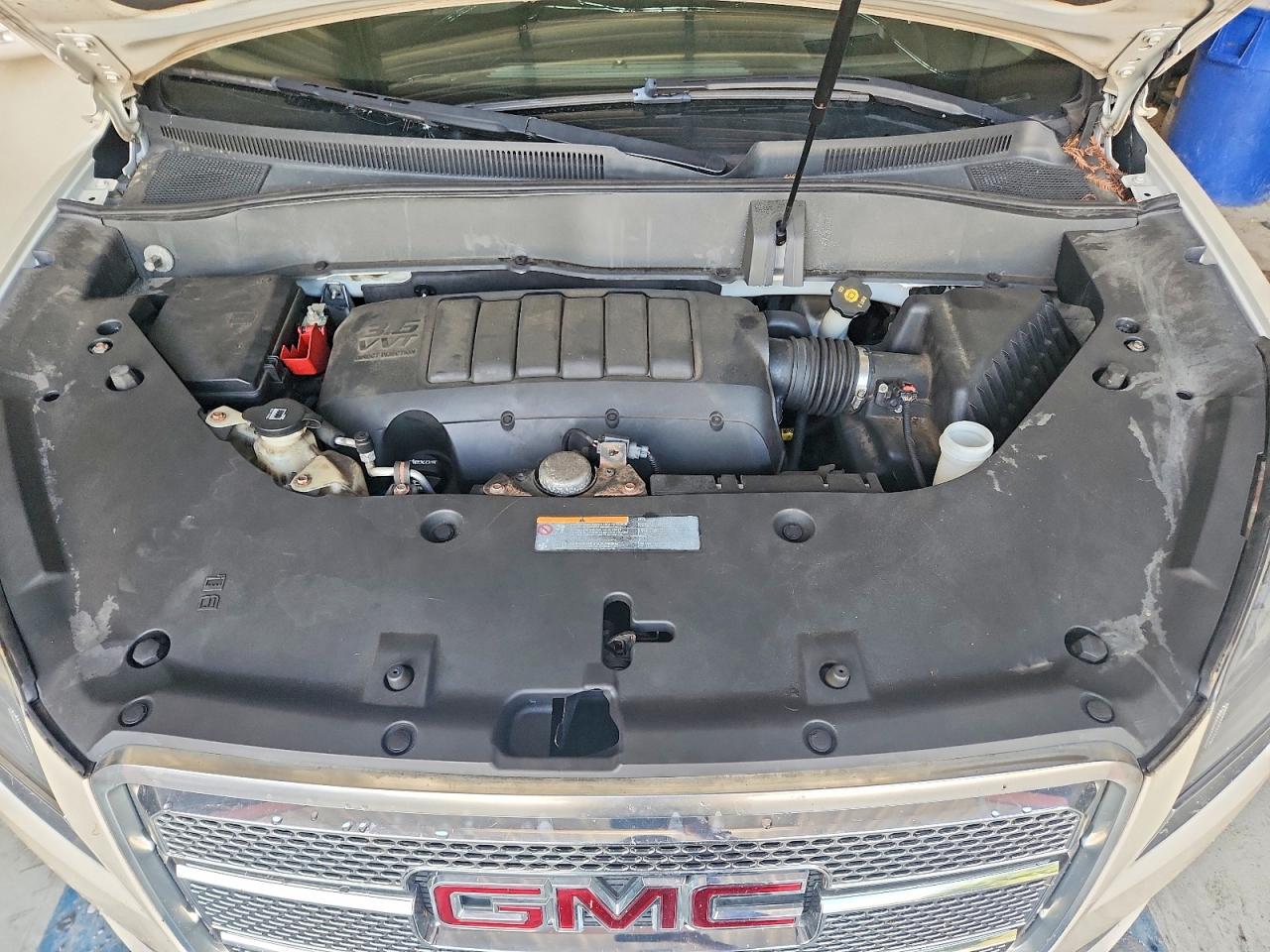 2015 Gmc Acadia Denali White vin: 1GKKVTKD1FJ221898