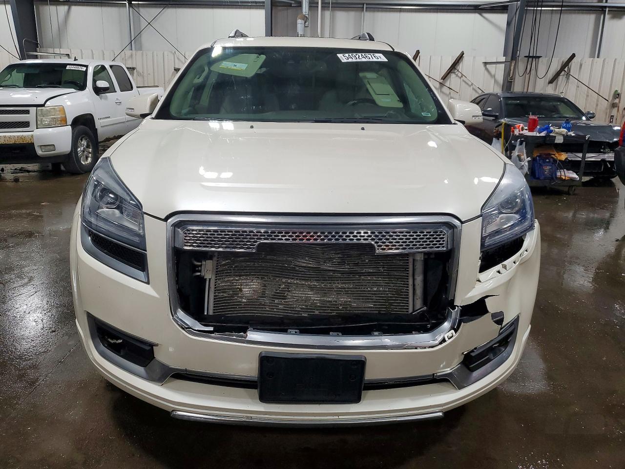 2015 Gmc Acadia Denali Белый vin: 1GKKVTKD1FJ221903
