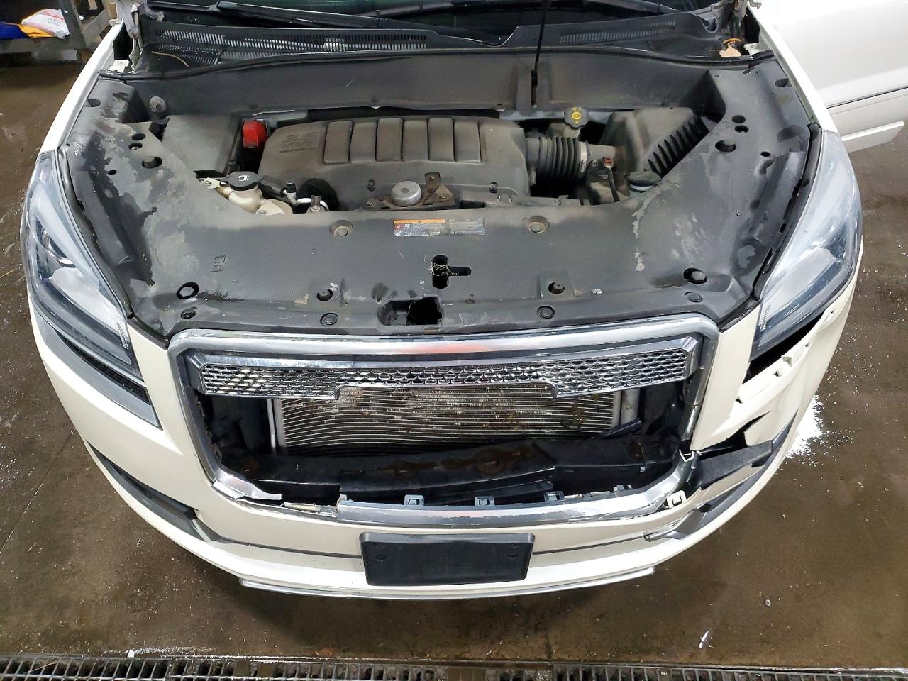 2015 Gmc Acadia Denali Белый vin: 1GKKVTKD1FJ221903