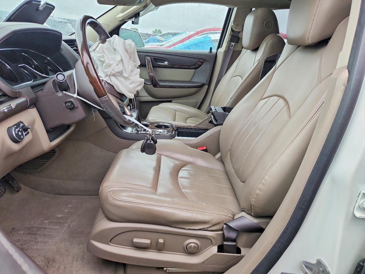 2015 Gmc Acadia Denali Белый vin: 1GKKVTKD1FJ221903