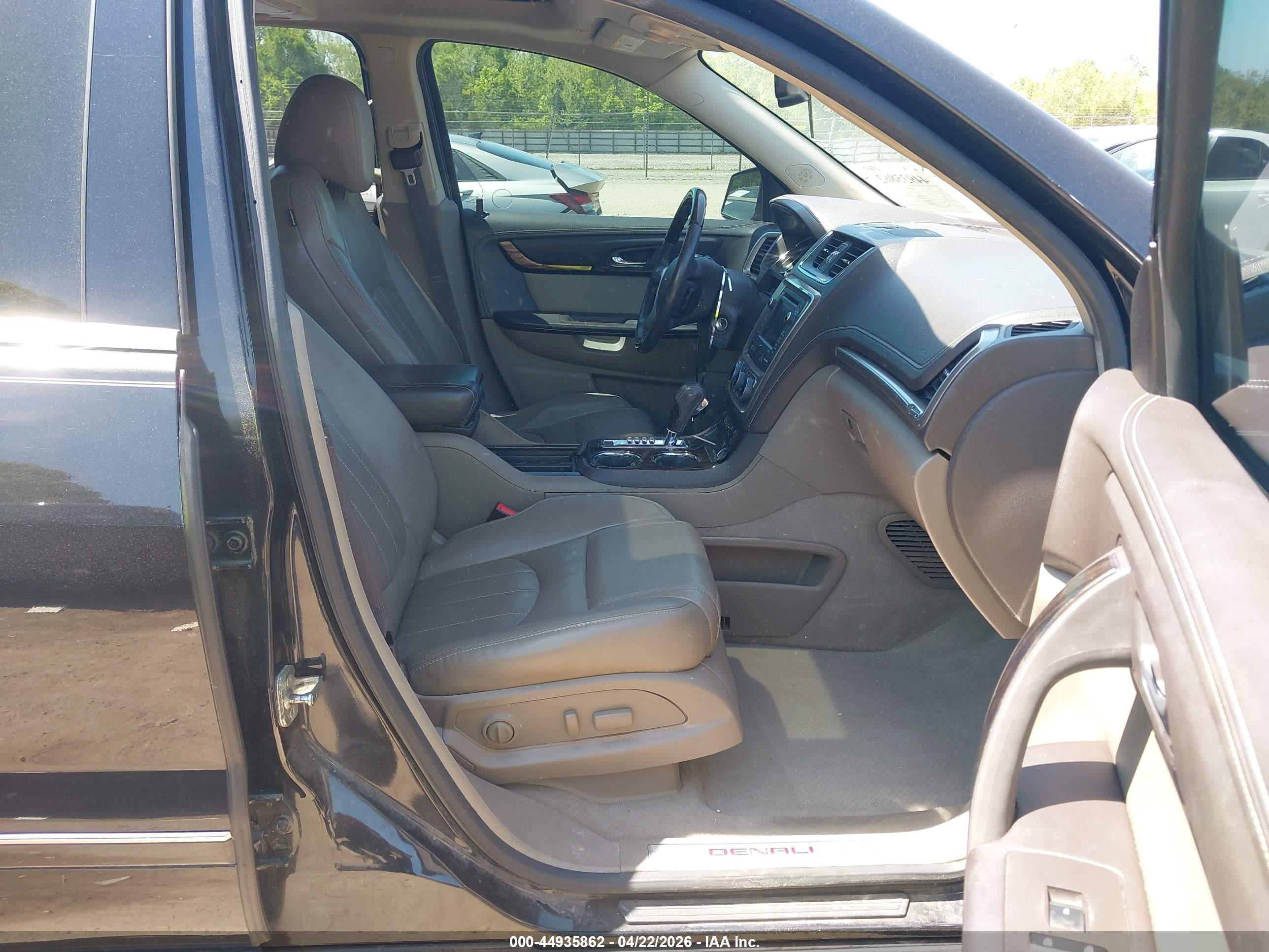 2015 Gmc Acadia Denali Черный vin: 1GKKVTKD1FJ252150