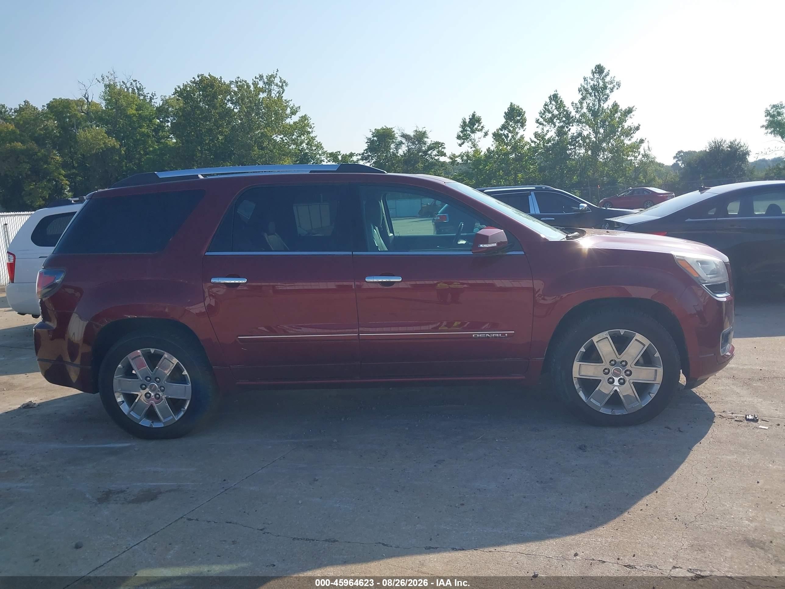 2015 Gmc Acadia Denali Purple vin: 1GKKVTKD1FJ261107