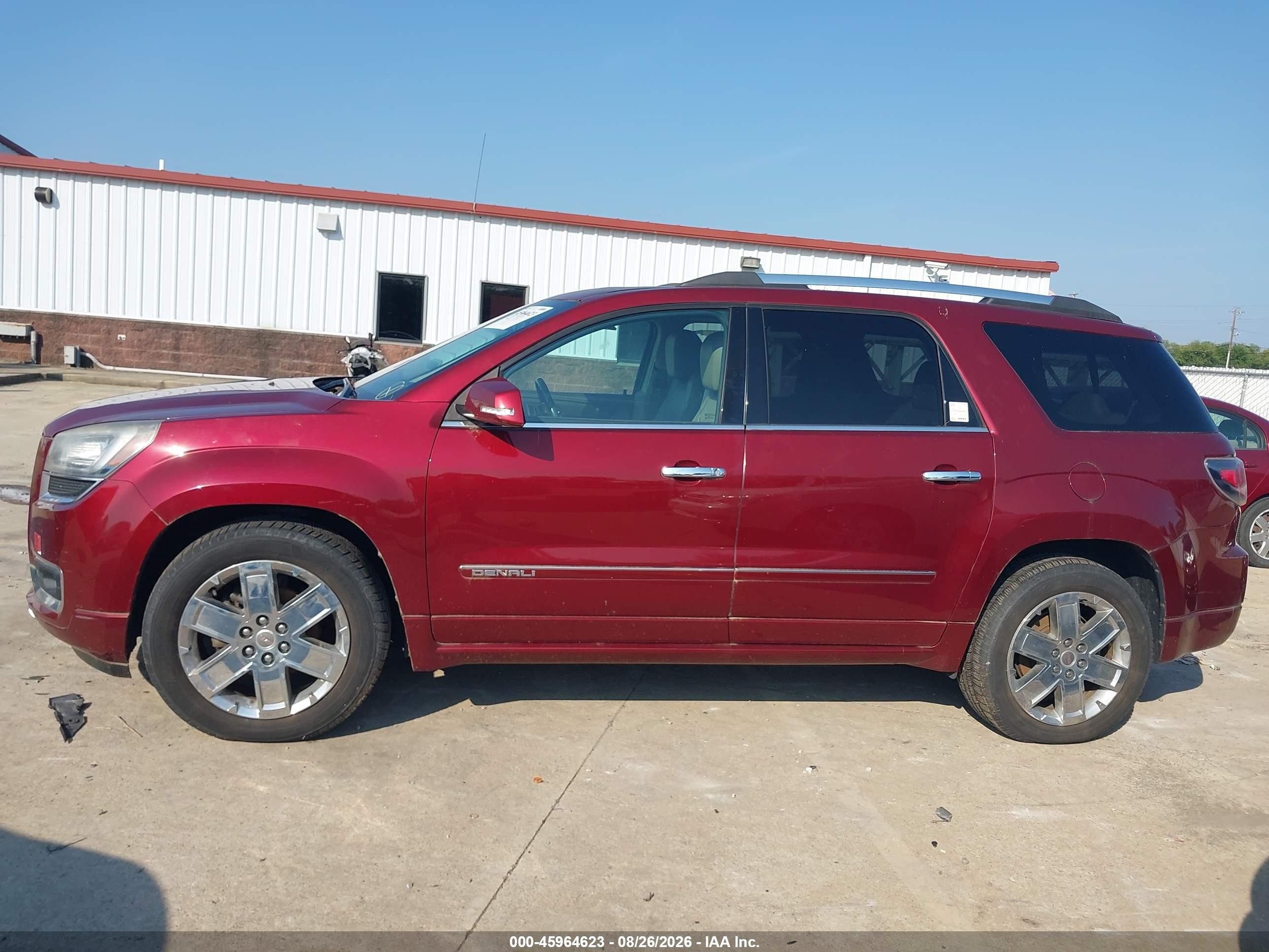 2015 Gmc Acadia Denali Purple vin: 1GKKVTKD1FJ261107