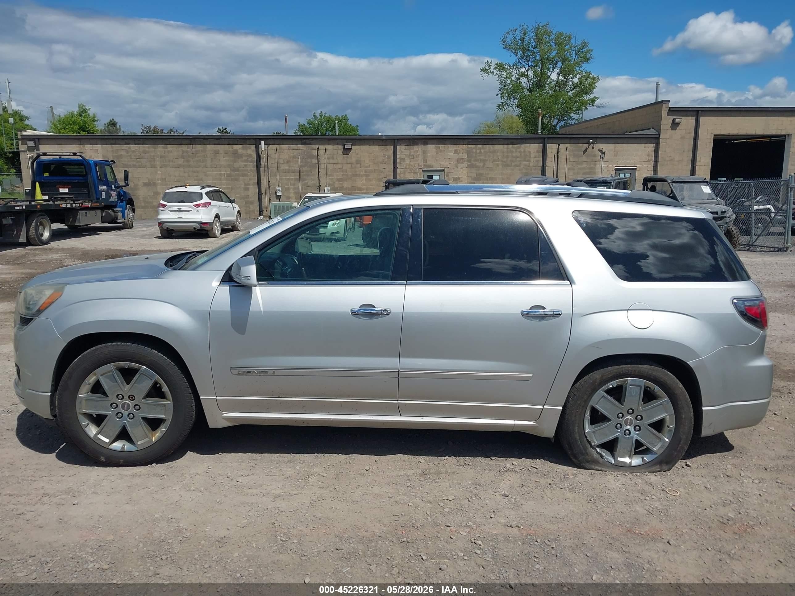 2013 Gmc Acadia Denali Silver vin: 1GKKVTKD2DJ181554
