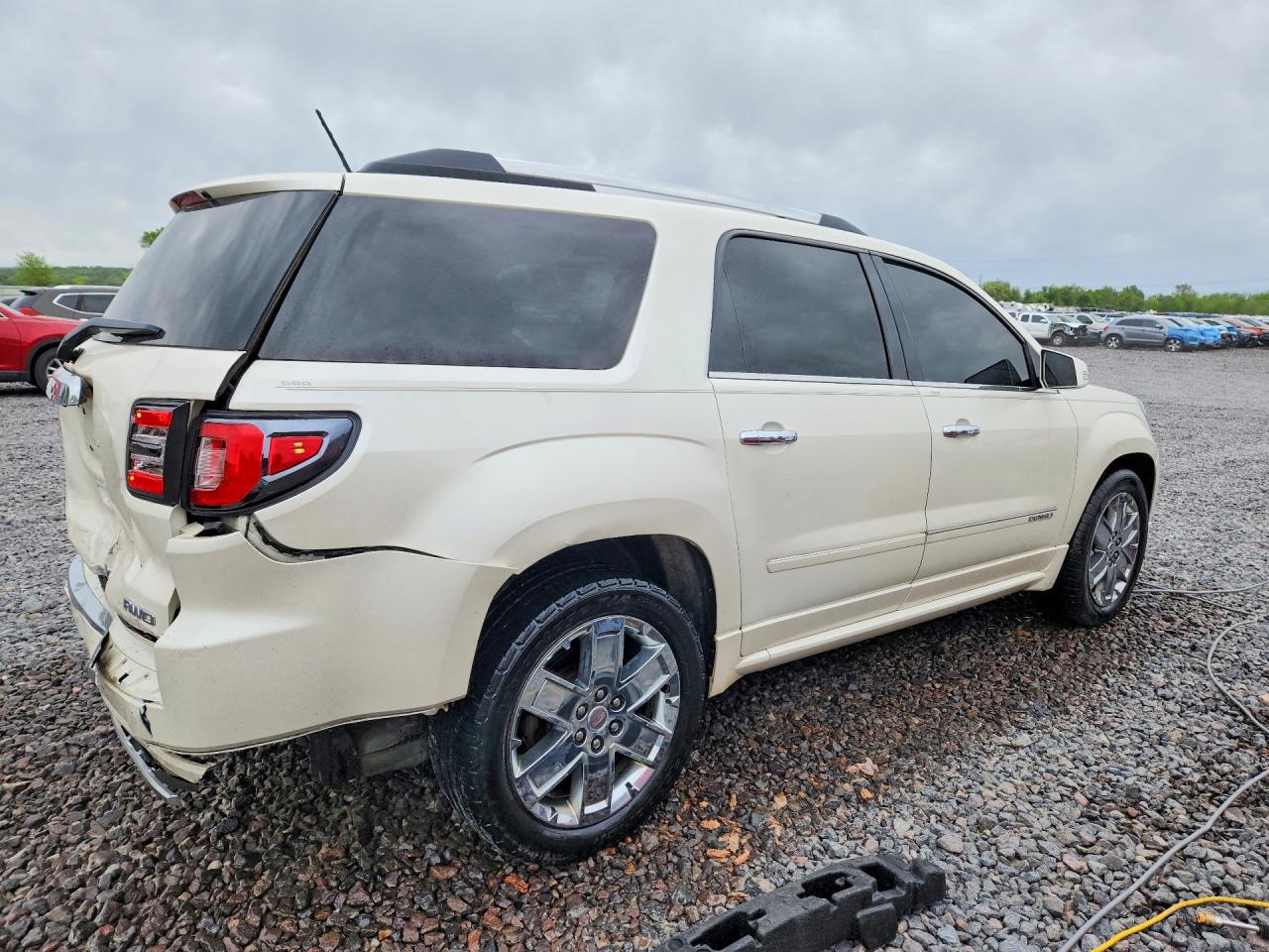 2013 Gmc Acadia Denali Белый vin: 1GKKVTKD2DJ215198