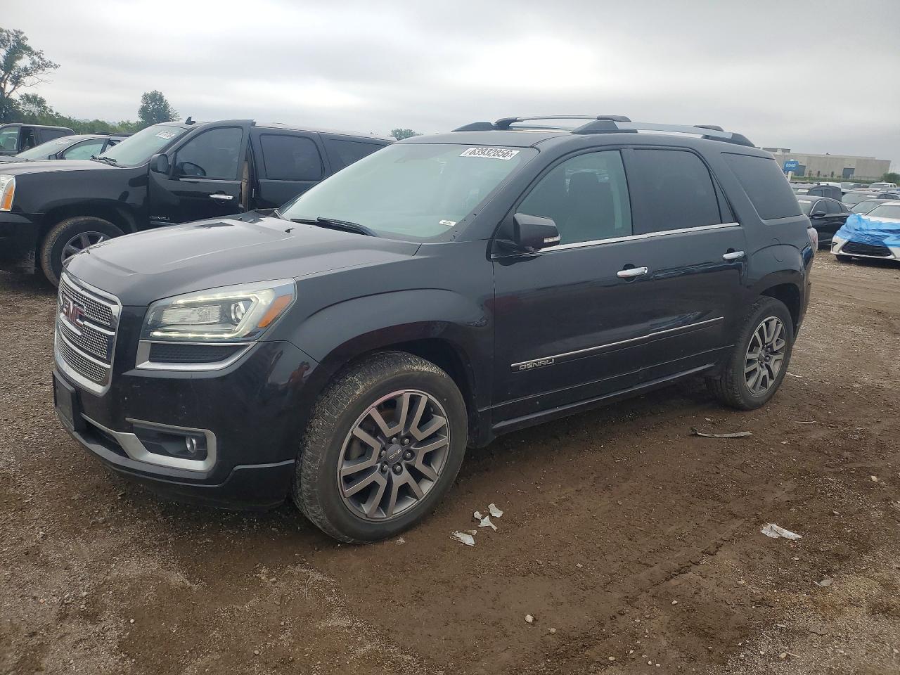 2014 Gmc Acadia Denali Black vin: 1GKKVTKD2EJ101221