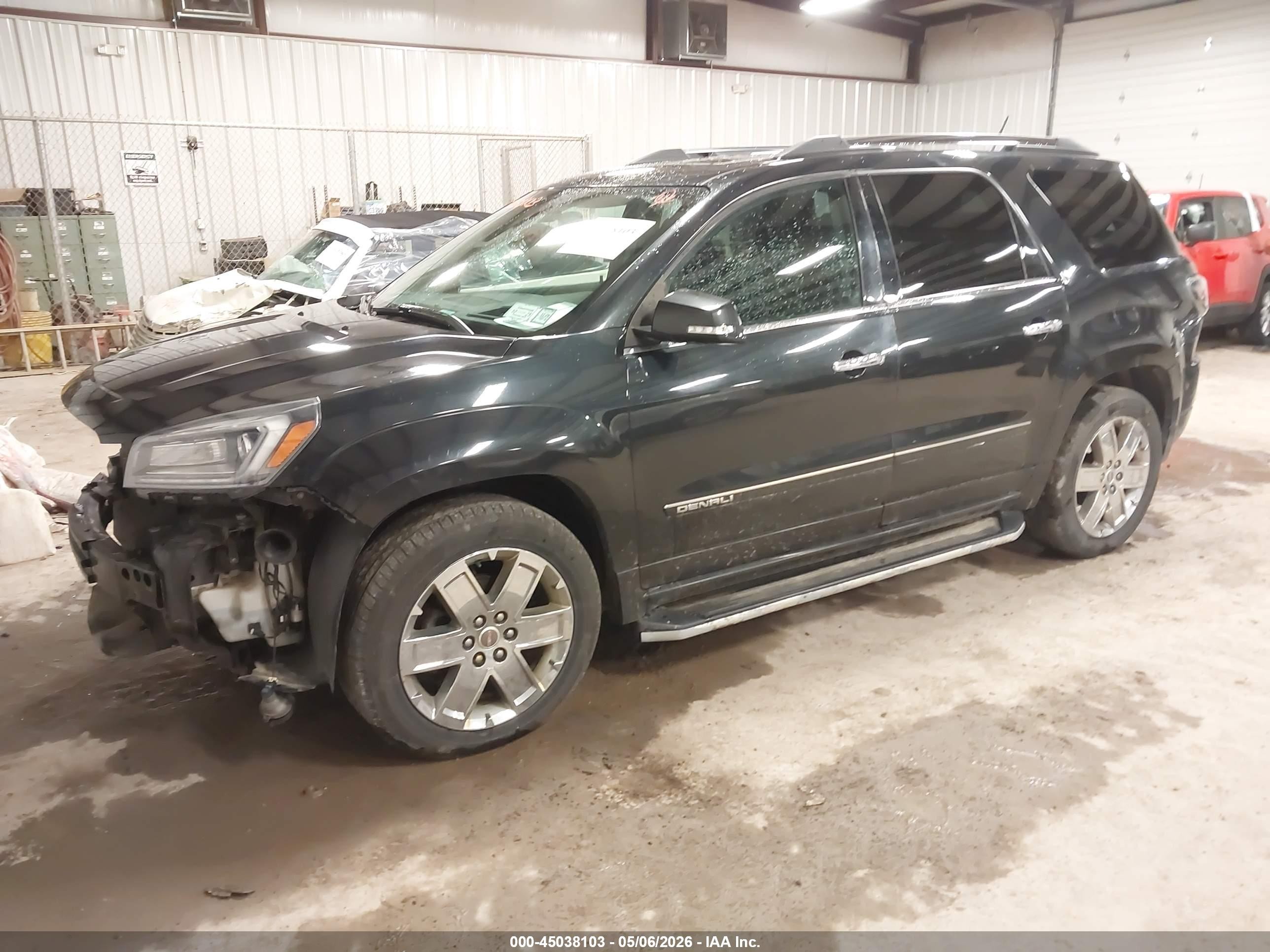 2014 Gmc Acadia Denali Blue vin: 1GKKVTKD2EJ118293