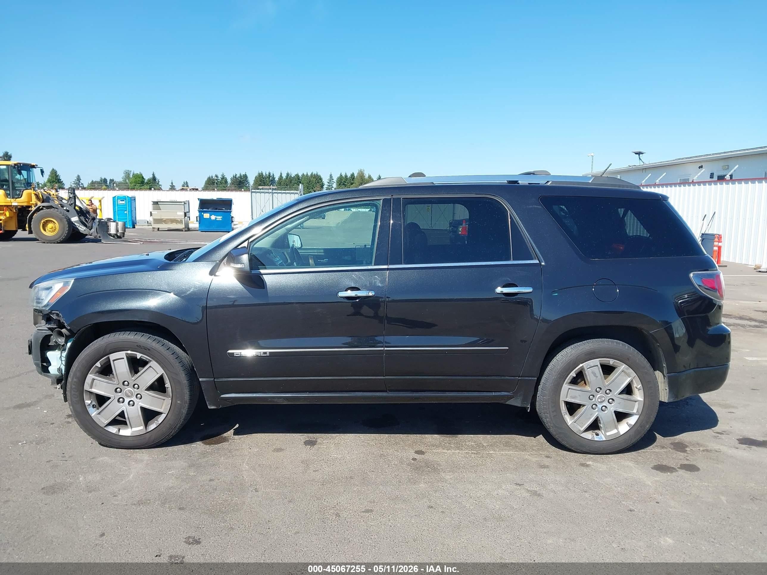 2014 Gmc Acadia Denali Black vin: 1GKKVTKD2EJ197609