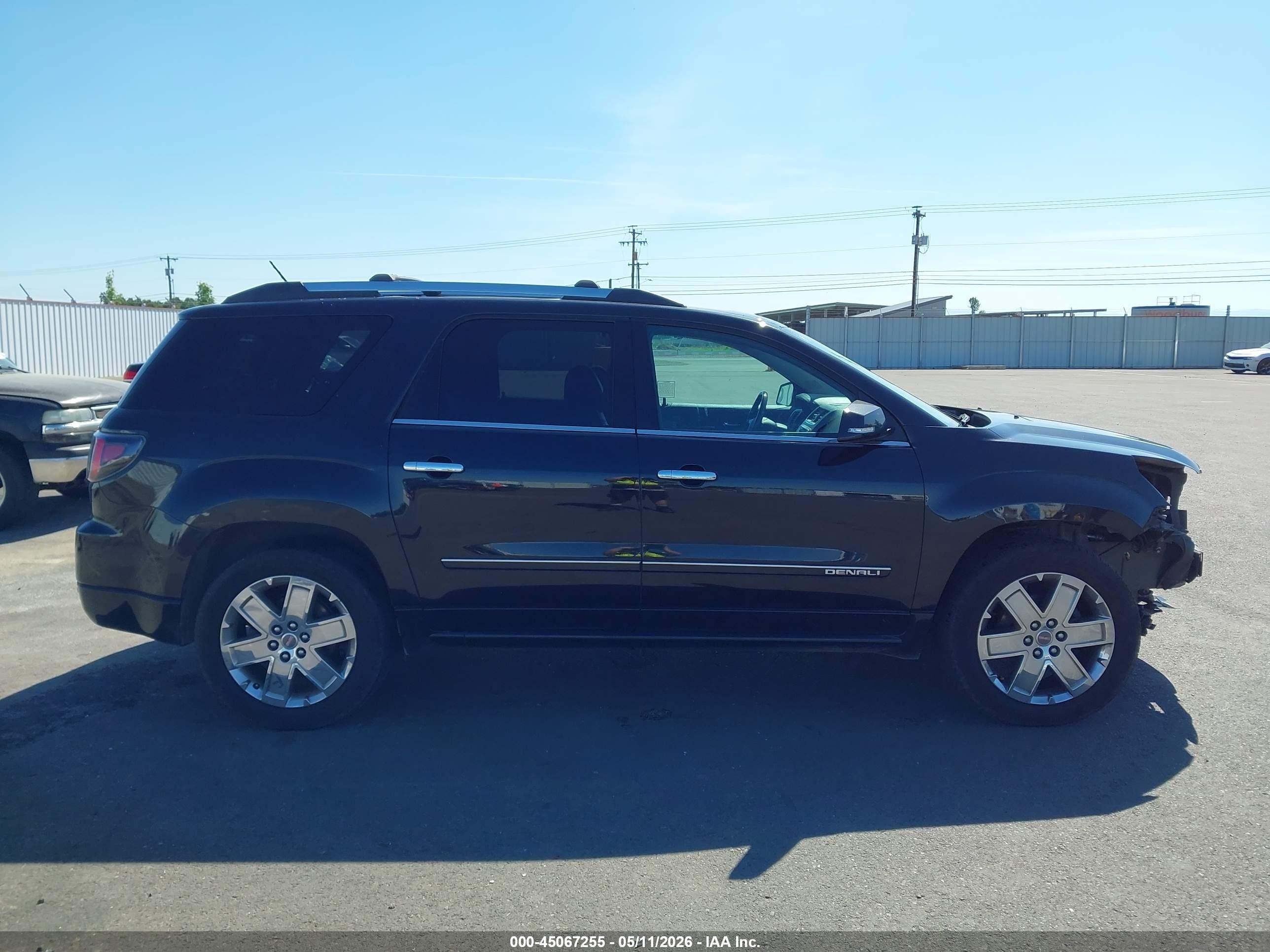 2014 Gmc Acadia Denali Black vin: 1GKKVTKD2EJ197609