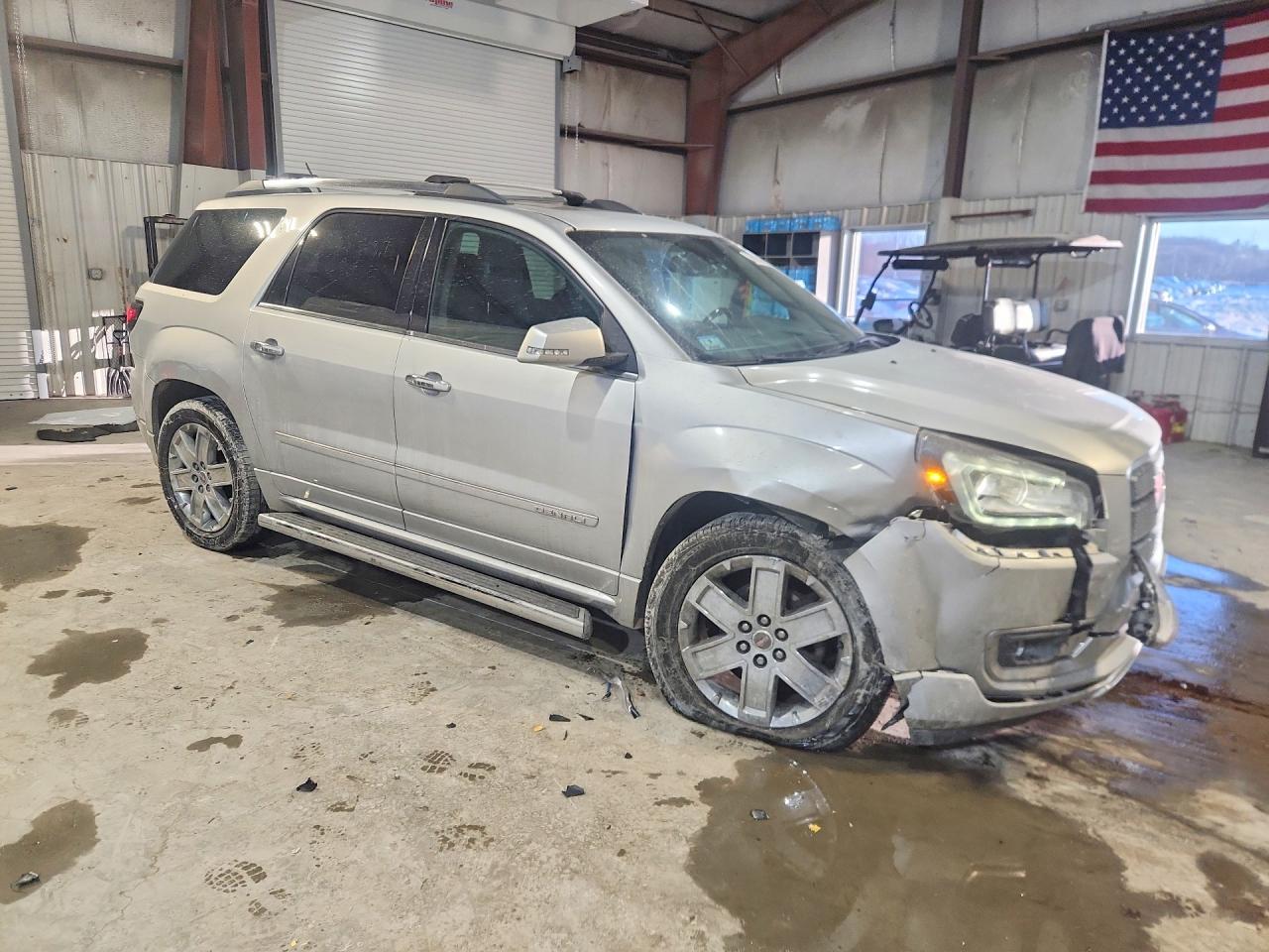 2014 Gmc Acadia Denali Silver vin: 1GKKVTKD2EJ208964
