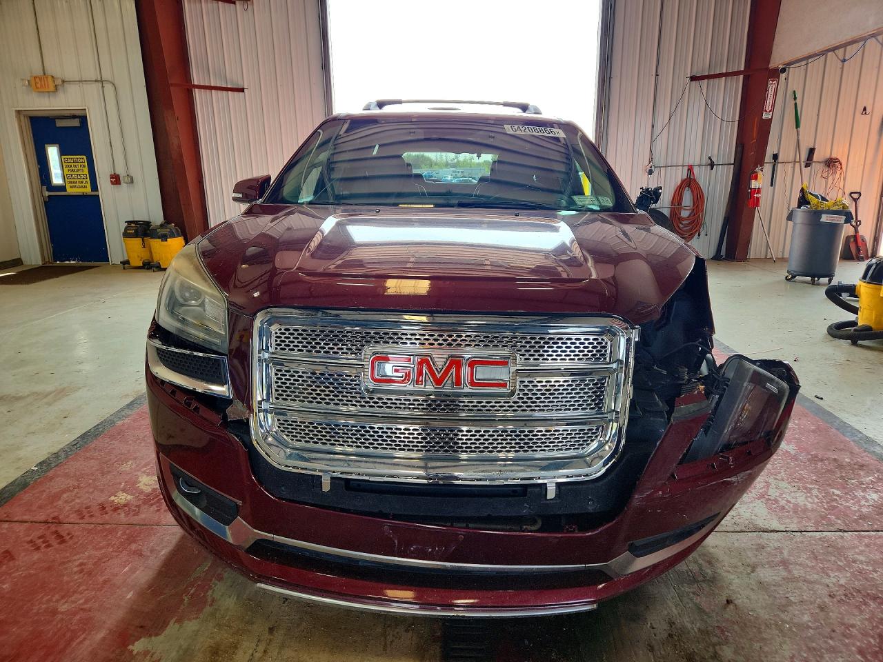 2015 Gmc Acadia Denali Burgundy vin: 1GKKVTKD2FJ155779