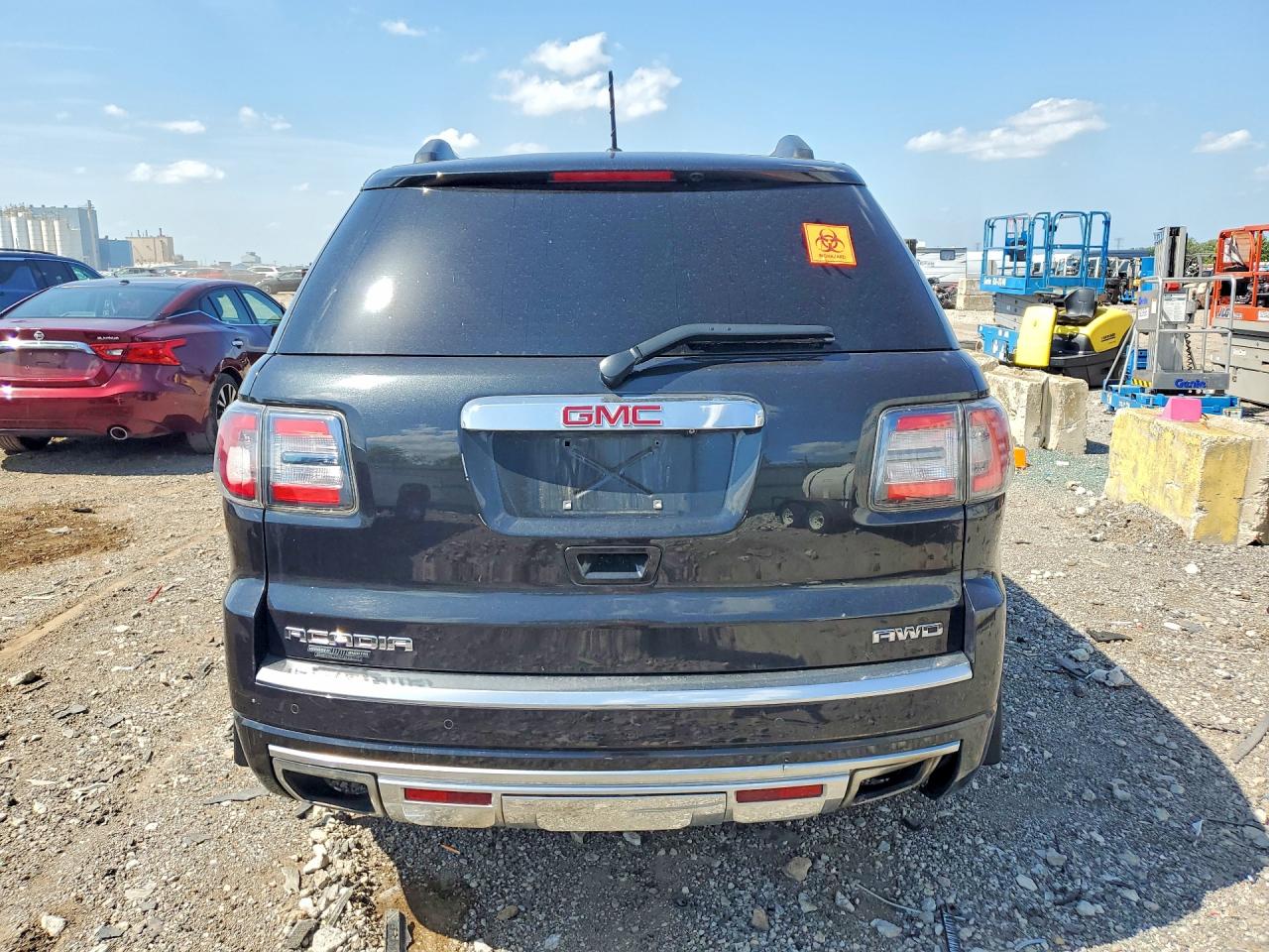 2015 Gmc Acadia Denali Черный vin: 1GKKVTKD2FJ156429