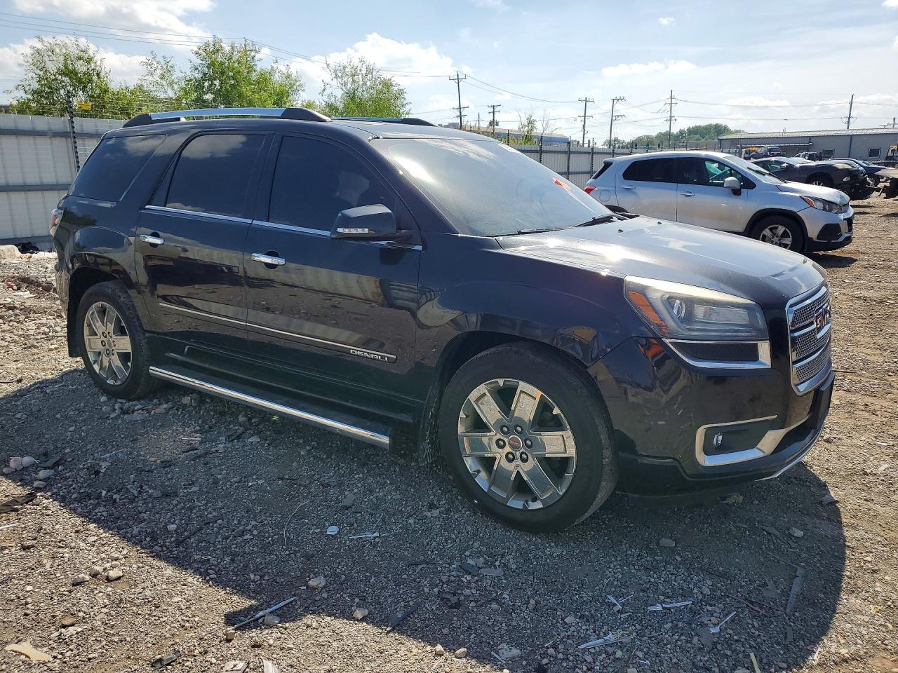 2015 Gmc Acadia Denali Черный vin: 1GKKVTKD2FJ156429