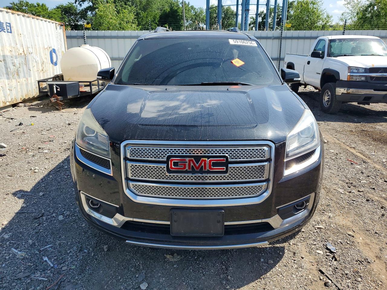 2015 Gmc Acadia Denali Черный vin: 1GKKVTKD2FJ156429
