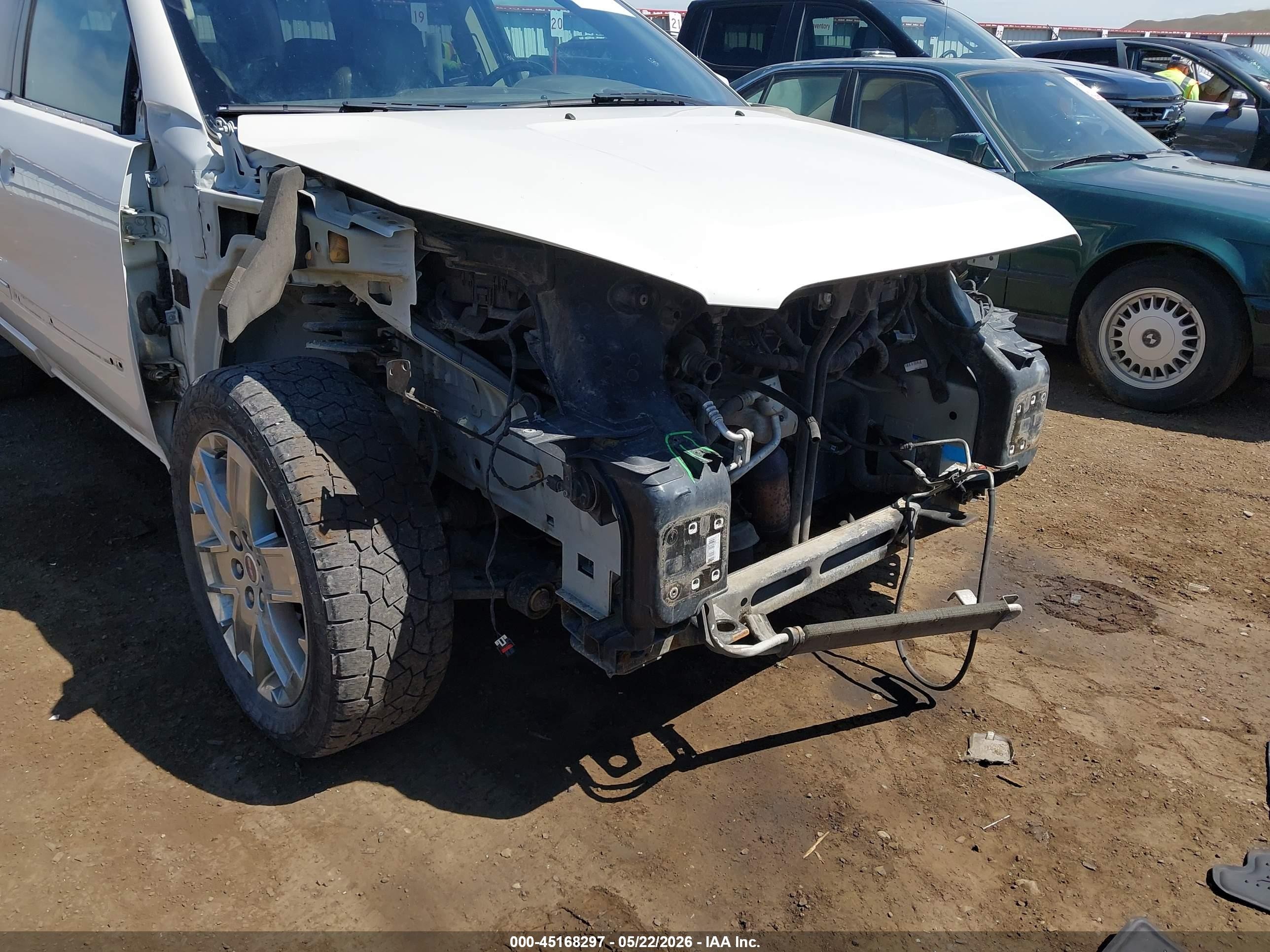 2015 Gmc Acadia Denali White vin: 1GKKVTKD2FJ197904