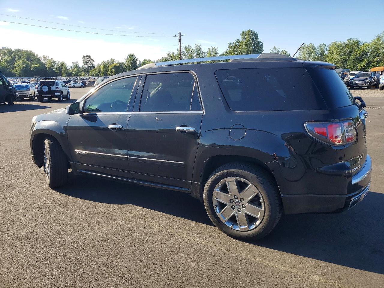 2015 Gmc Acadia Denali Black vin: 1GKKVTKD2FJ239309