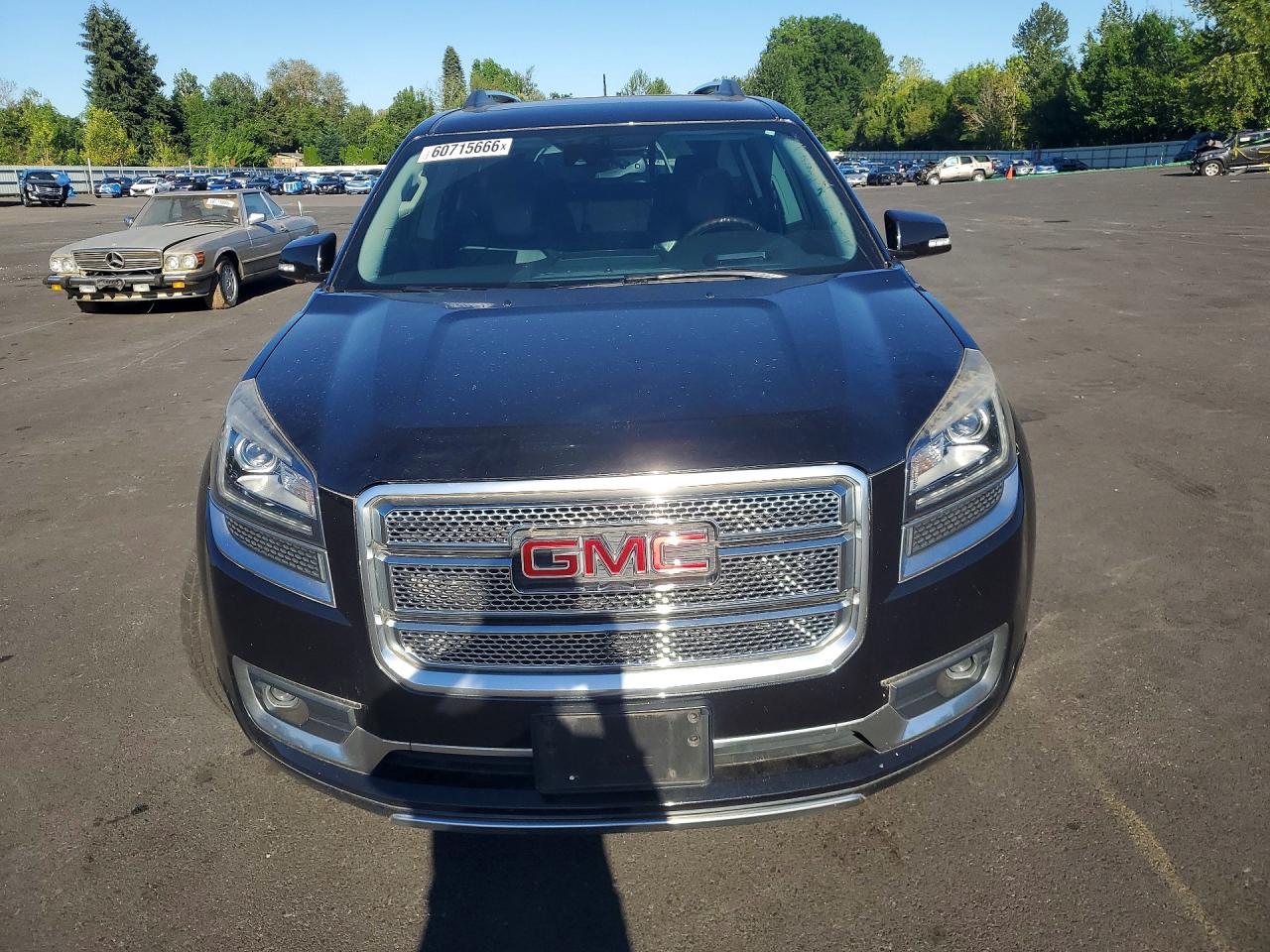 2015 Gmc Acadia Denali Black vin: 1GKKVTKD2FJ239309