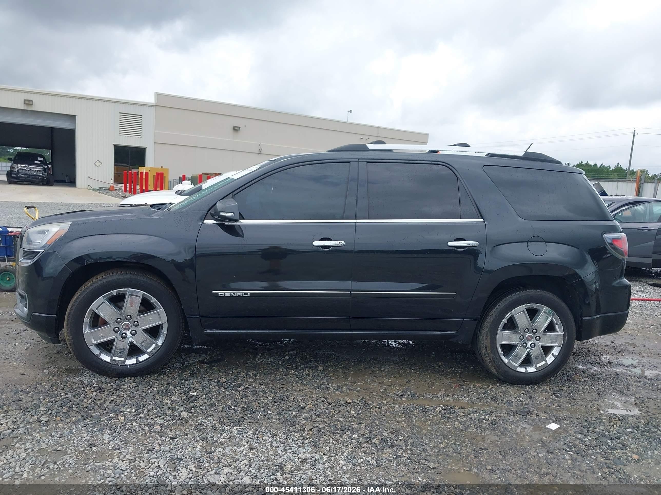 2015 Gmc Acadia Denali Black vin: 1GKKVTKD2FJ240430
