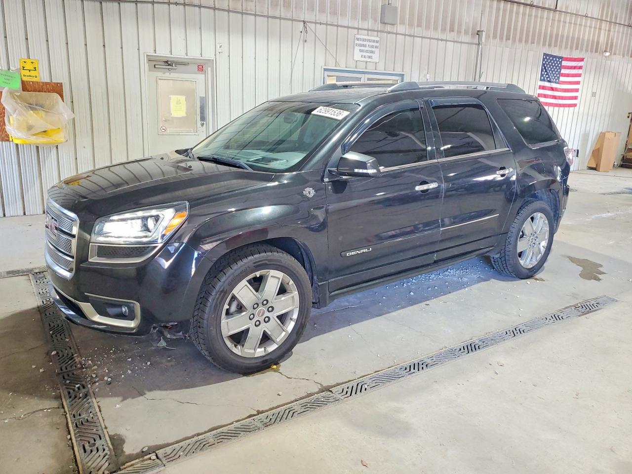 2015 Gmc Acadia Denali Черный vin: 1GKKVTKD2FJ253484