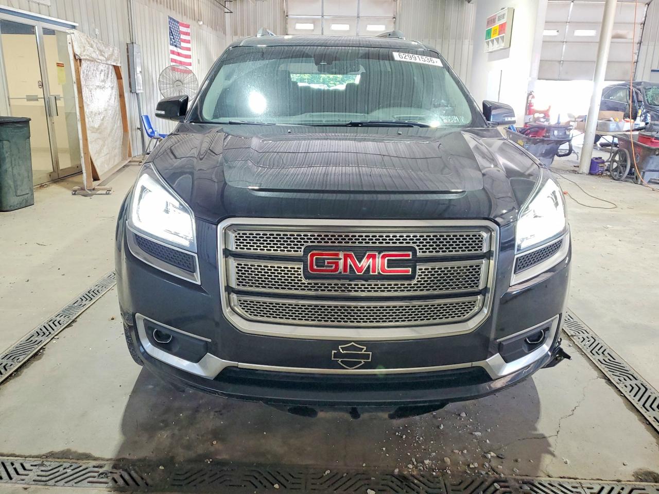 2015 Gmc Acadia Denali Black vin: 1GKKVTKD2FJ253484