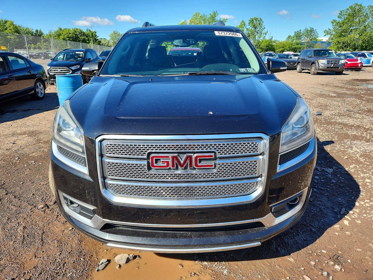 2013 Gmc Acadia Denali Black vin: 1GKKVTKD3DJ190666