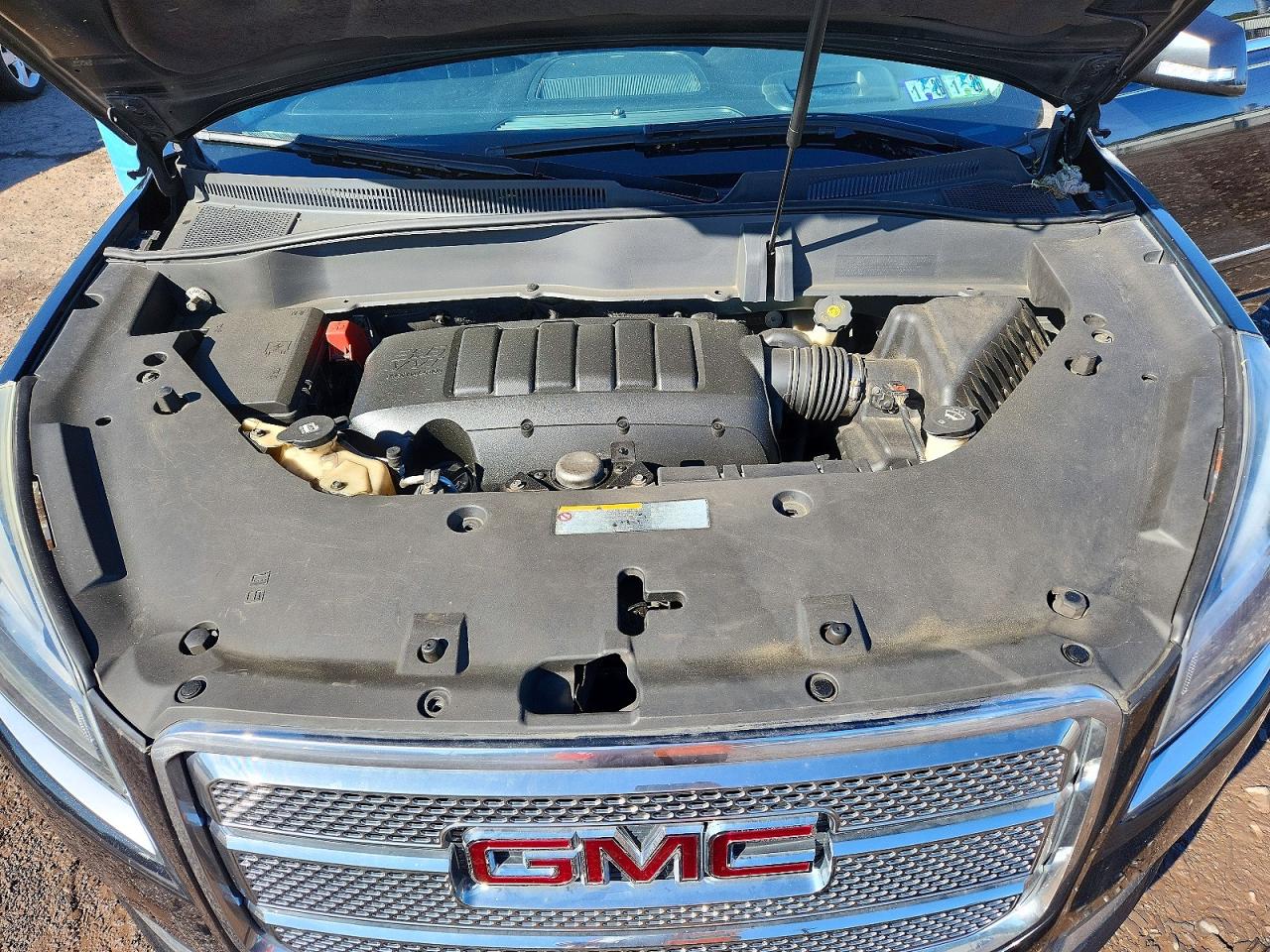 2013 Gmc Acadia Denali Black vin: 1GKKVTKD3DJ190666
