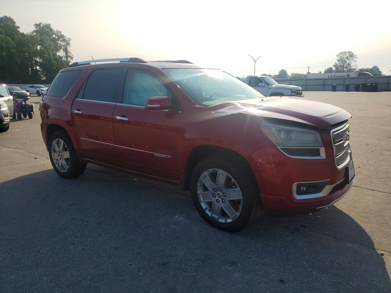 2013 Gmc Acadia Denali Burgundy vin: 1GKKVTKD3DJ260943