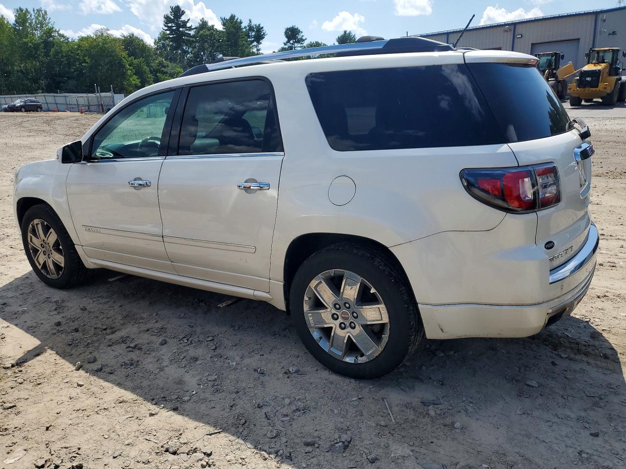 2014 Gmc Acadia Denali White vin: 1GKKVTKD3EJ266775