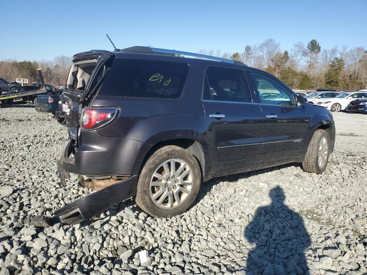 2015 Gmc Acadia Denali Угольный vin: 1GKKVTKD3FJ205864
