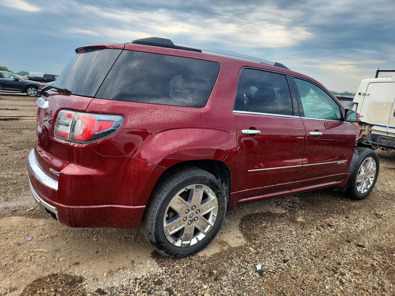 2015 Gmc Acadia Denali Burgundy vin: 1GKKVTKD3FJ297686