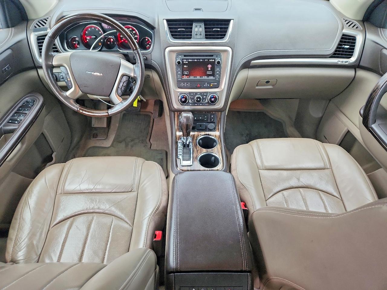 2015 Gmc Acadia Denali Burgundy vin: 1GKKVTKD3FJ297686