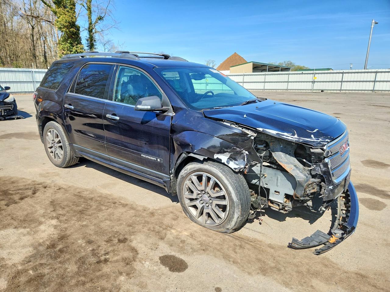 2013 Gmc Acadia Denali Black vin: 1GKKVTKD4DJ213016