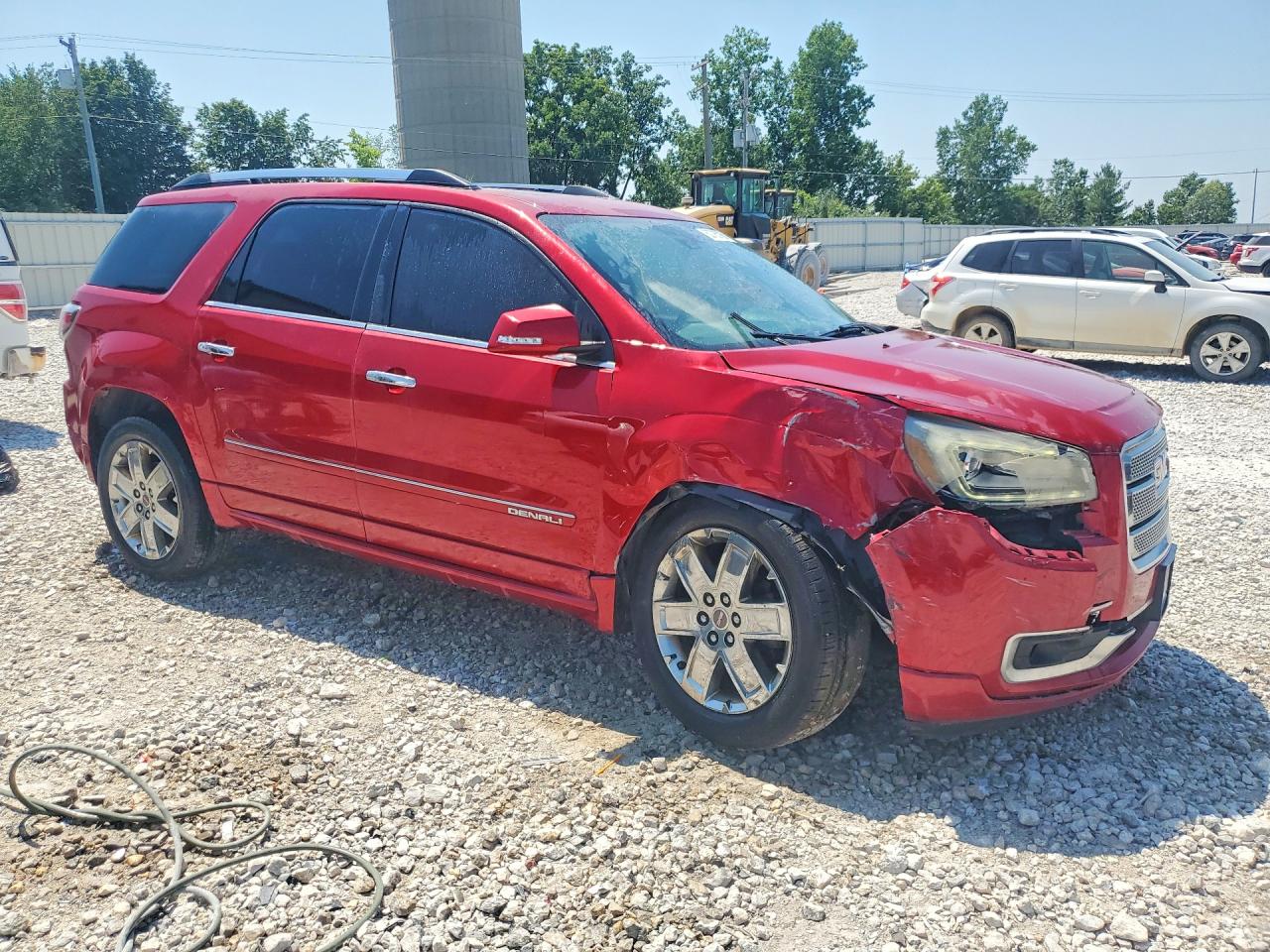 2014 Gmc Acadia Denali Burgundy vin: 1GKKVTKD4EJ122636