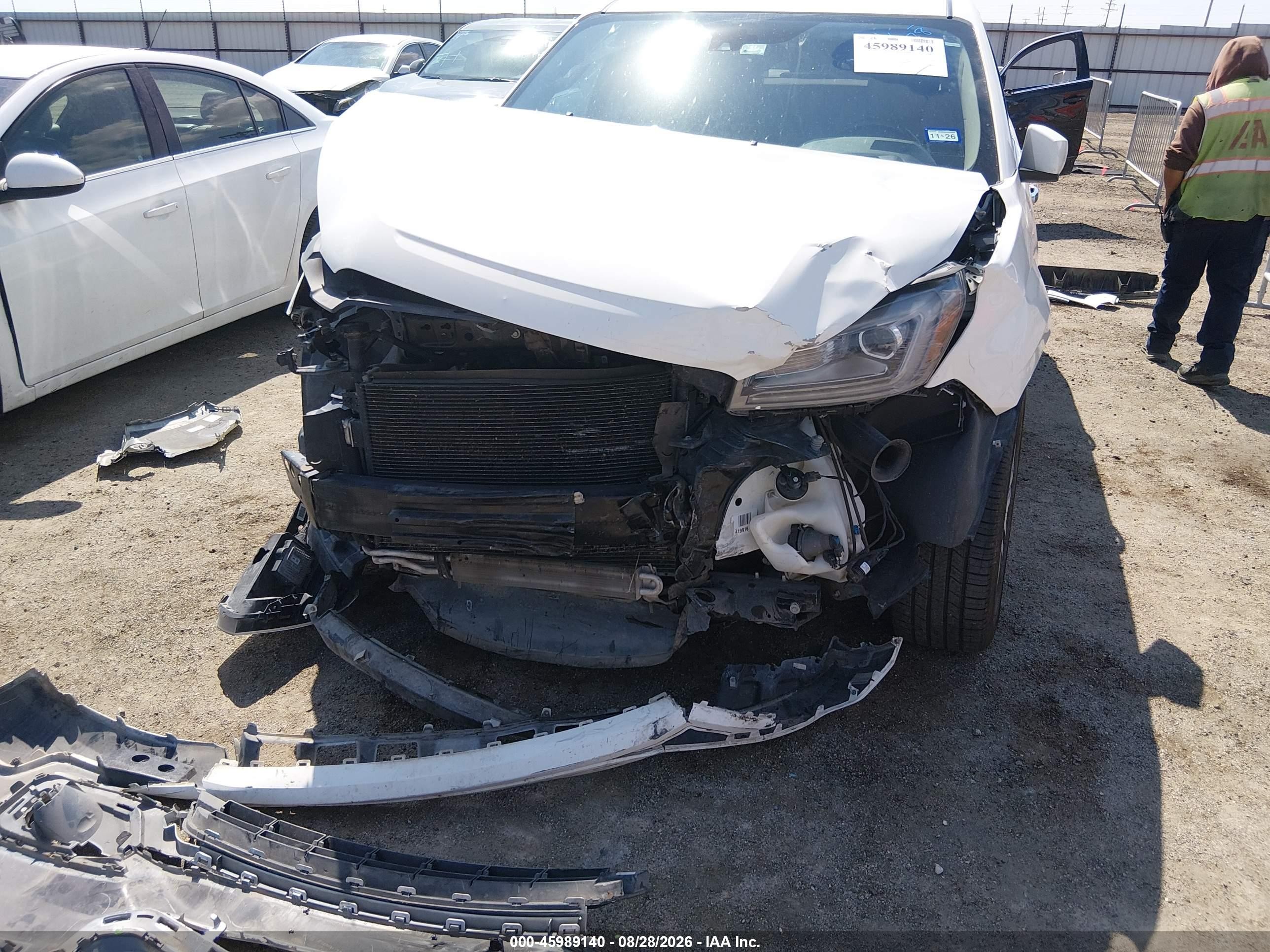 2014 Gmc Acadia Denali White vin: 1GKKVTKD4EJ220114
