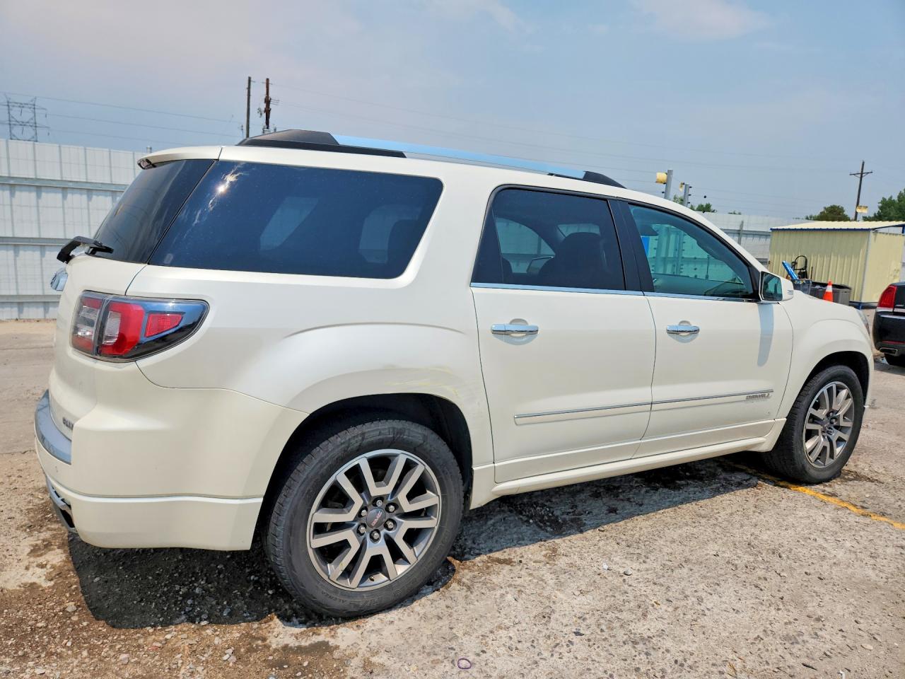 2014 Gmc Acadia Denali White vin: 1GKKVTKD4EJ228519