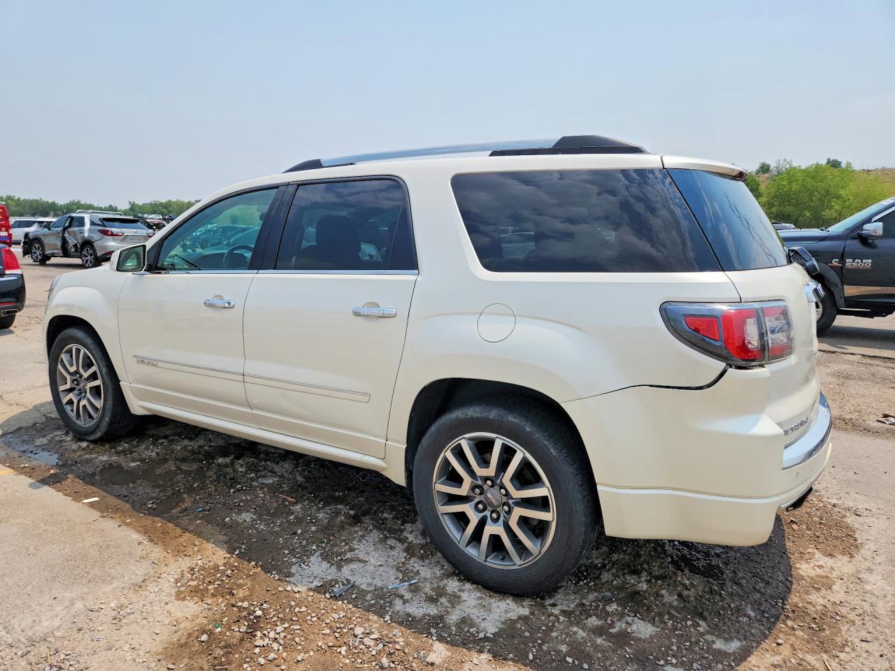 2014 Gmc Acadia Denali White vin: 1GKKVTKD4EJ228519