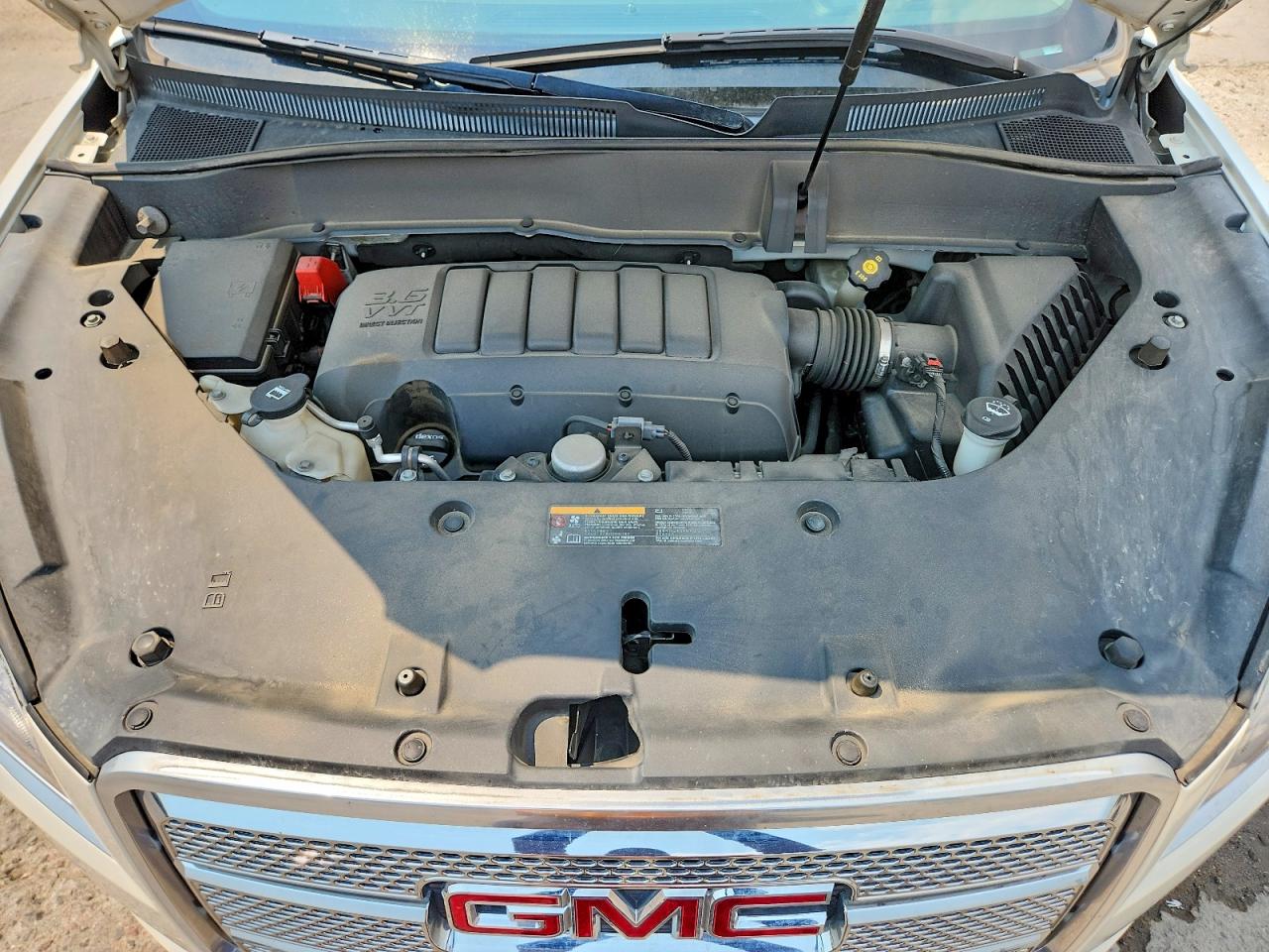 2014 Gmc Acadia Denali White vin: 1GKKVTKD4EJ228519