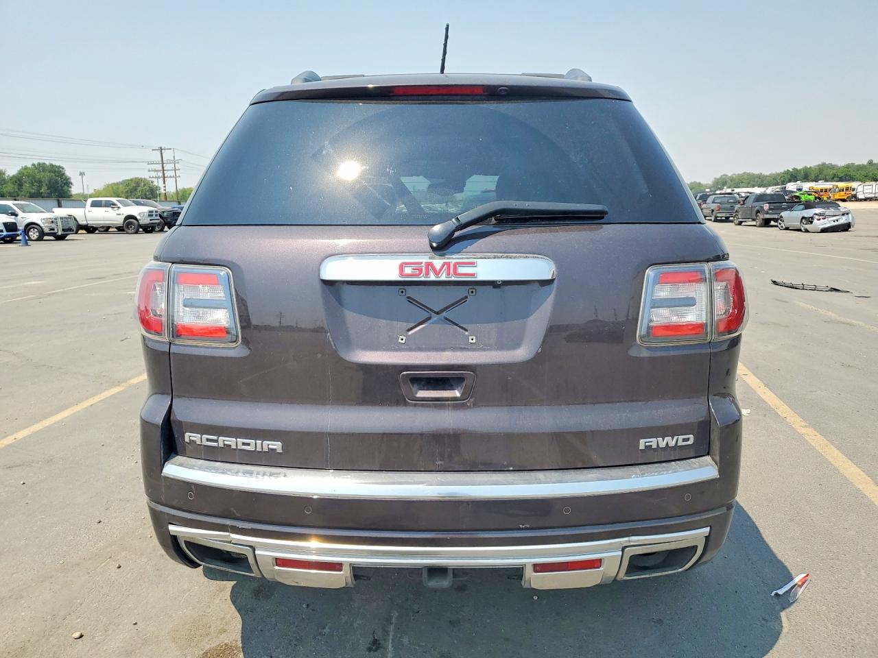 2015 Gmc Acadia Denali Purple vin: 1GKKVTKD4FJ118443