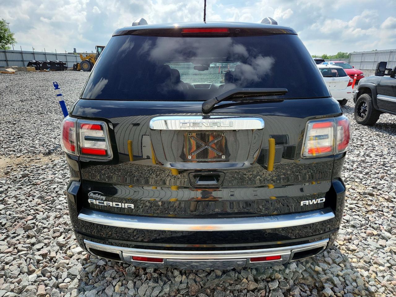 2015 Gmc Acadia Denali Black vin: 1GKKVTKD4FJ152981