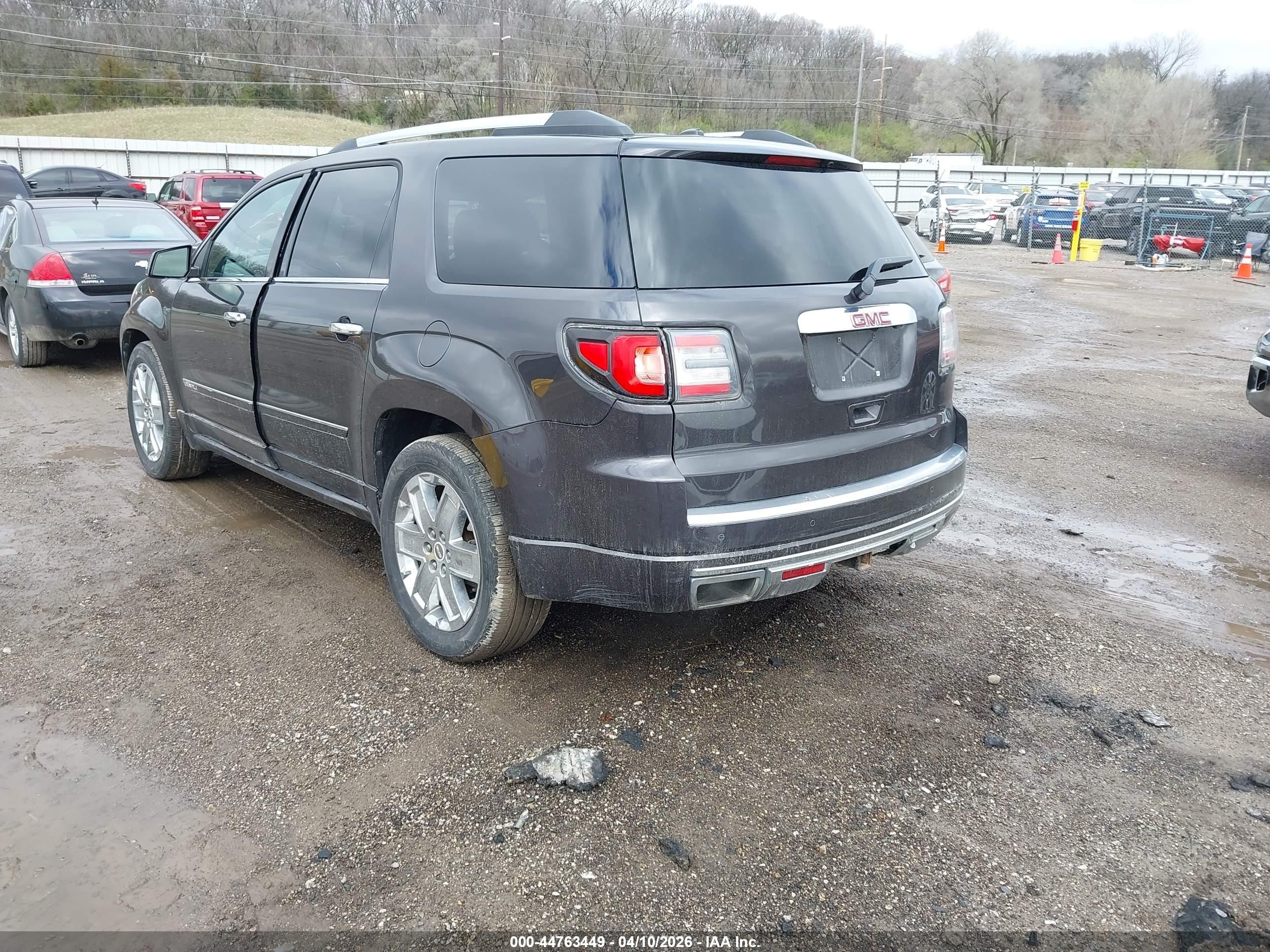 2015 Gmc Acadia Denali Серый vin: 1GKKVTKD4FJ233575