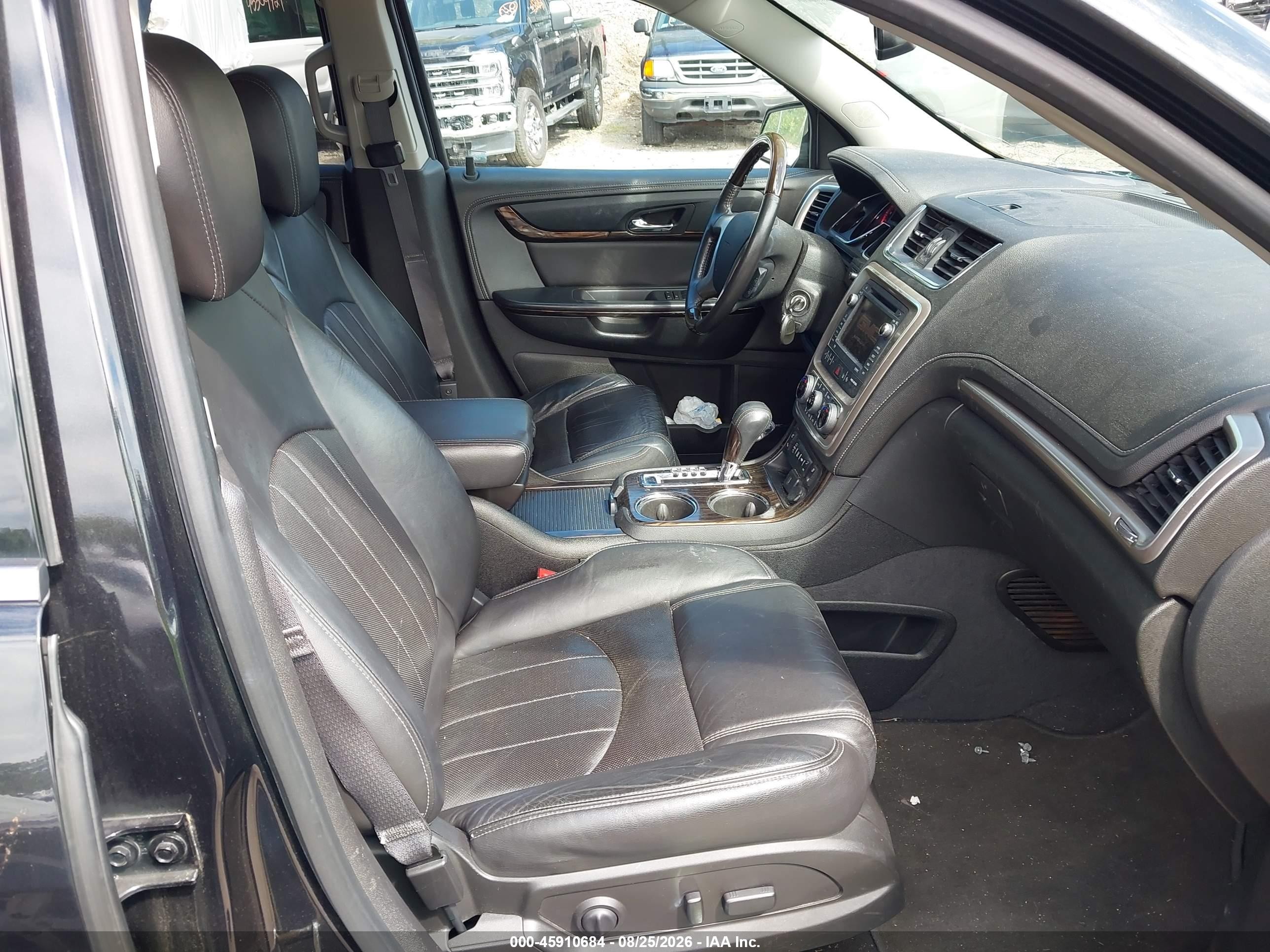 2015 Gmc Acadia Denali Черный vin: 1GKKVTKD4FJ252286