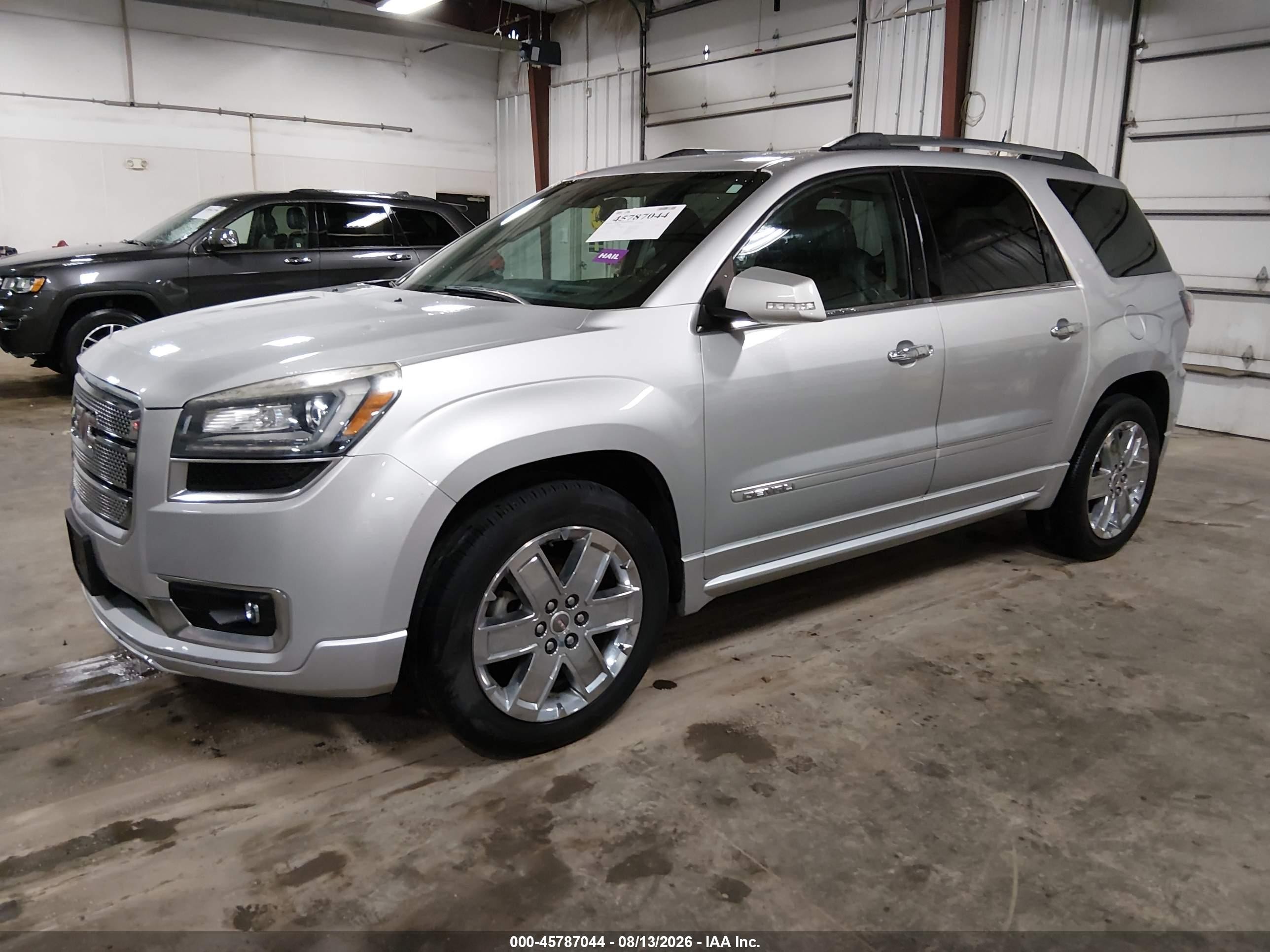 2015 Gmc Acadia Denali Silver vin: 1GKKVTKD4FJ304094