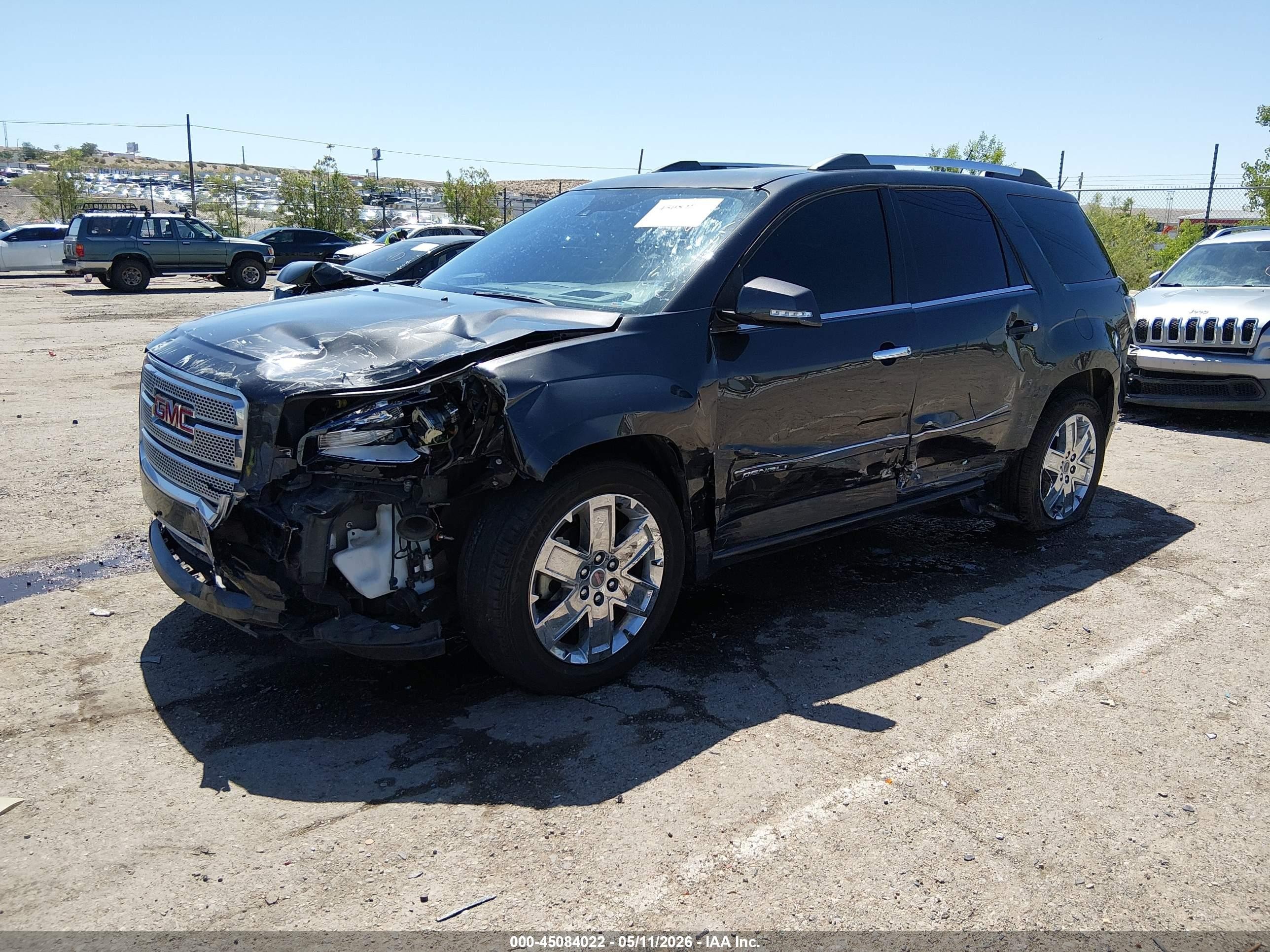 2015 Gmc Acadia Denali Brown vin: 1GKKVTKD4FJ383315