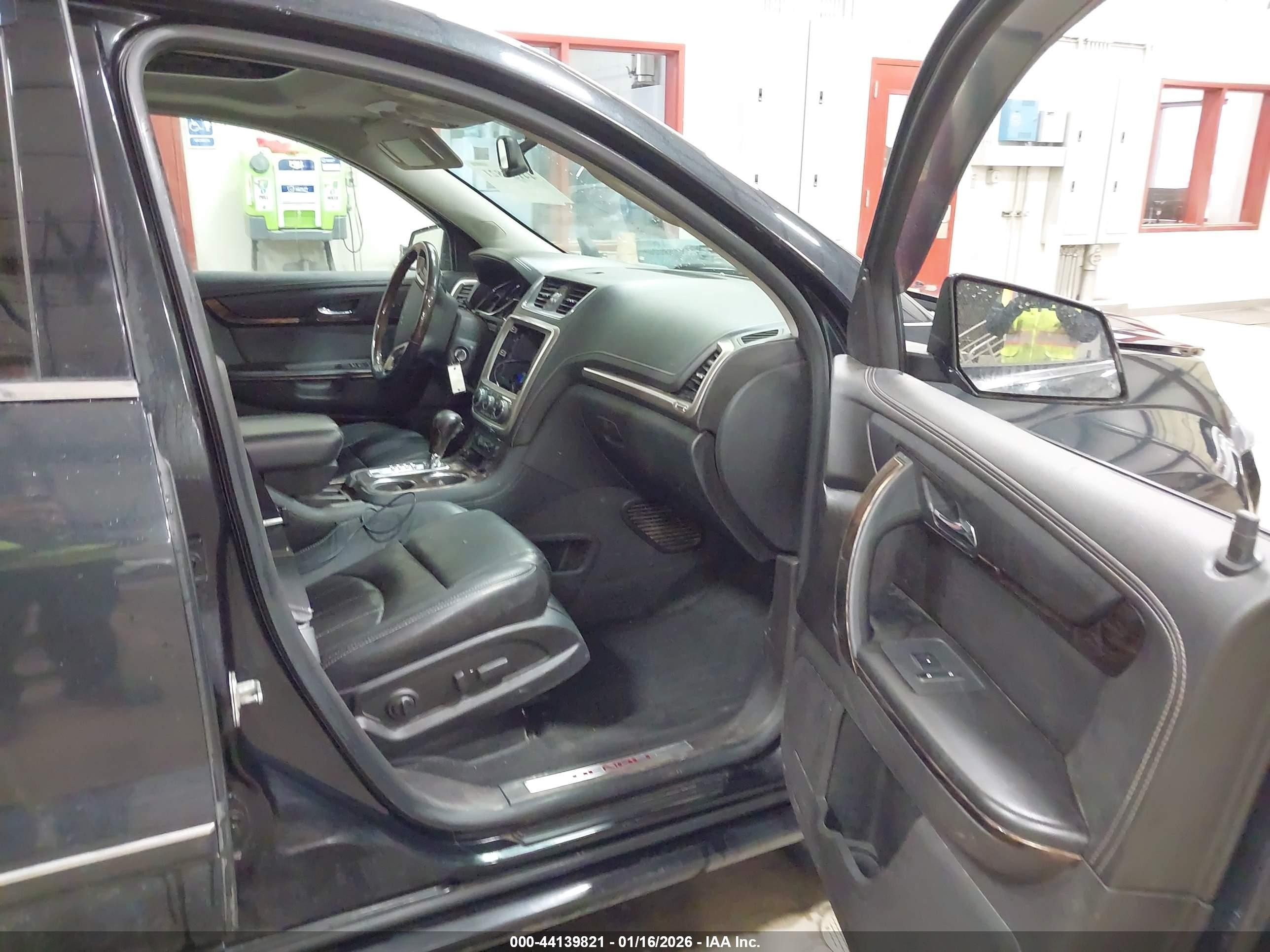 2013 Gmc Acadia Denali Черный vin: 1GKKVTKD5DJ268140